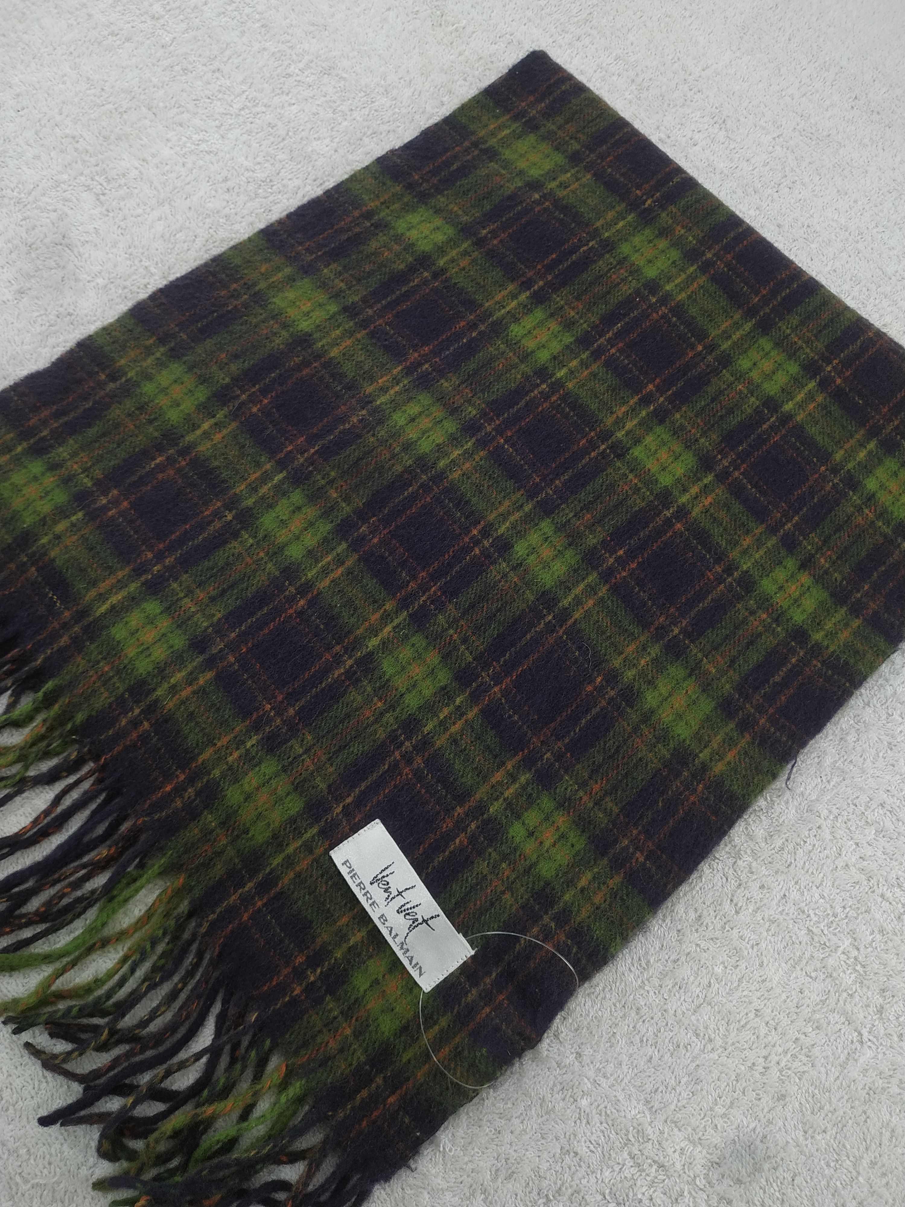 Pierre Balmain Vintage Pierre Balmain Scarf/Muffler/Neckwear MF577 Size ONE SIZE - 3 Thumbnail