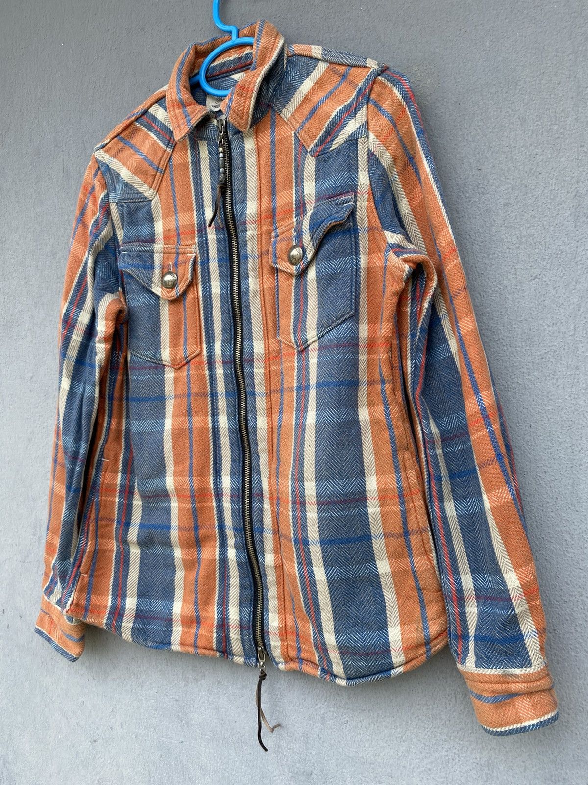 Remi Relief REMI RELIEF FLANNEL PLAID WESTERN JACKET STYLE Size S / US 4 / IT 40 - 3 Thumbnail