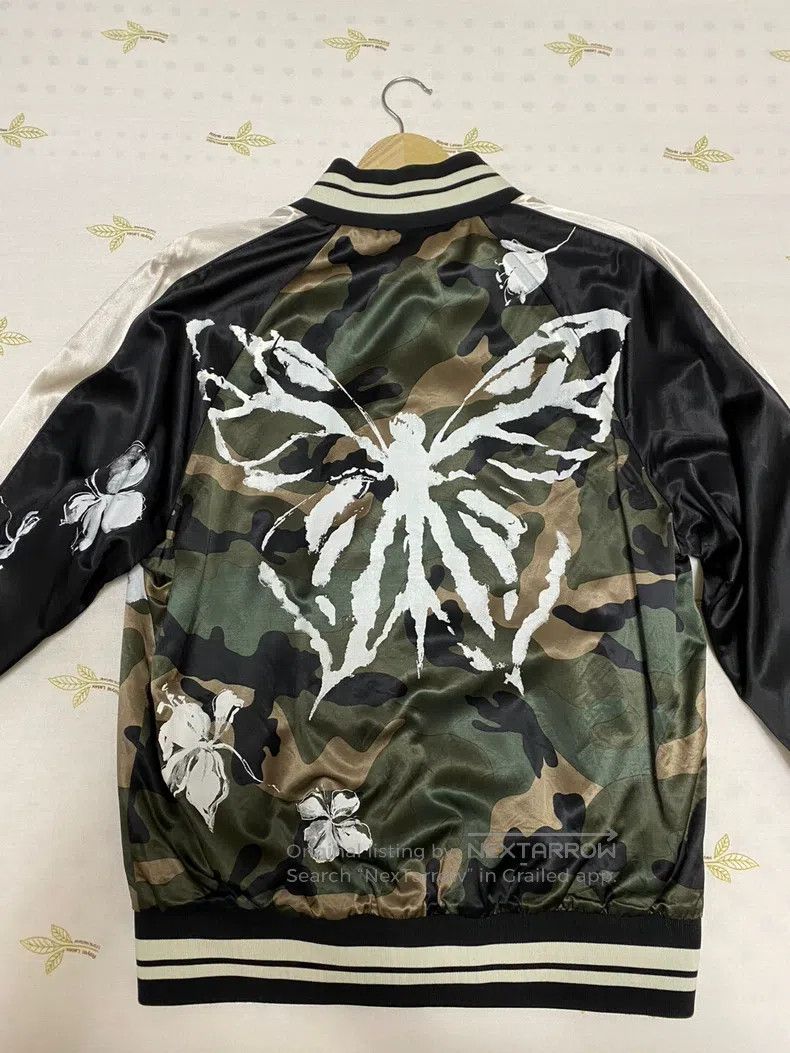 Valentino Valentino Butterfly print camouflage jacket Size US M / EU 48-50 / 2 - 2 Thumbnail