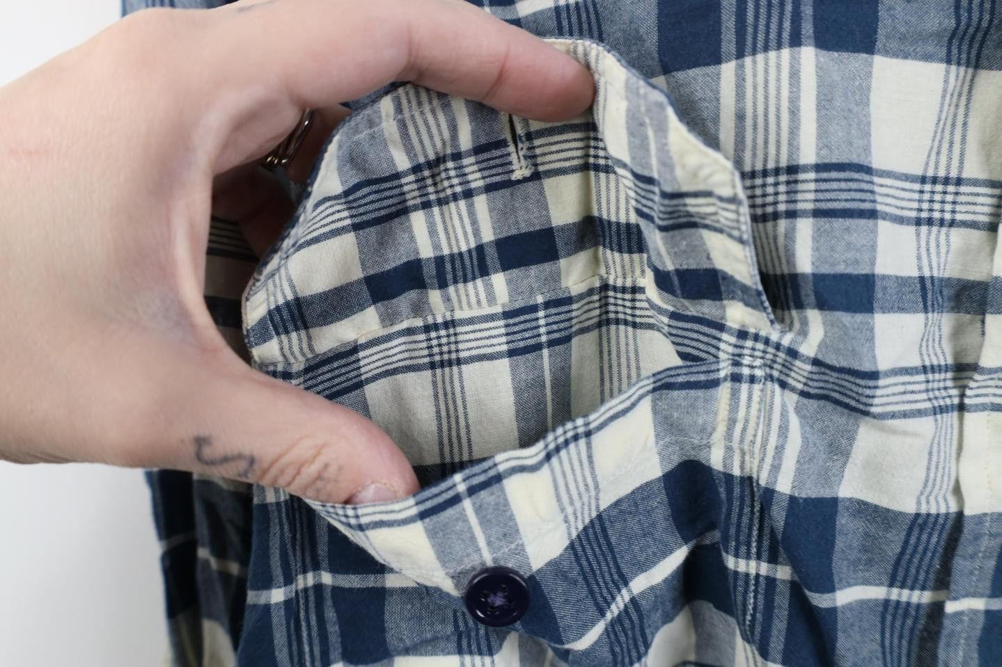 Polo Ralph Lauren Vintage 90s Ralph Lauren Cotton Double Pocket Button Shirt Size US M / EU 48-50 / 2 - 6 Thumbnail