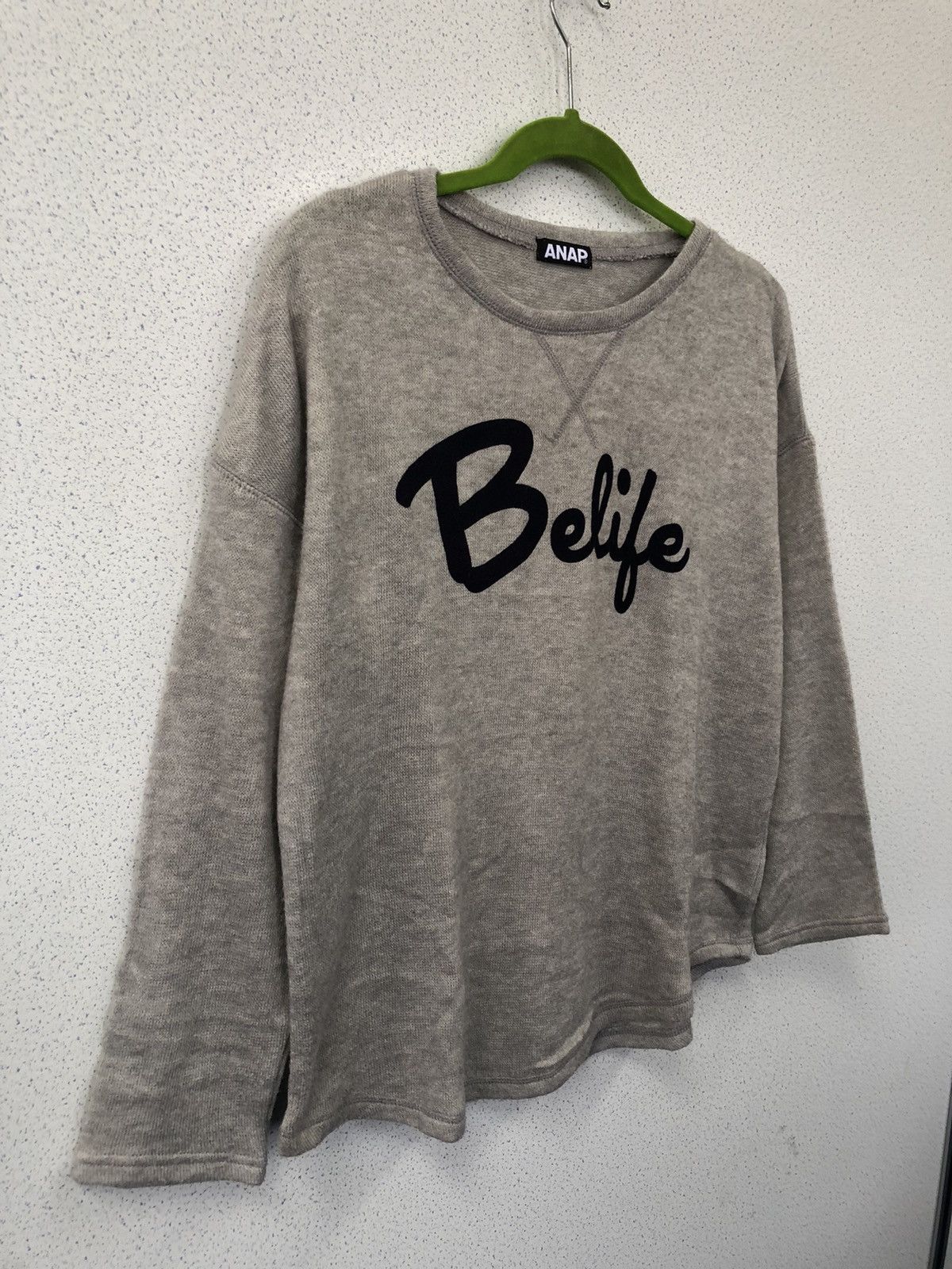 Japanese Brand ANAP Belife Sweatshirt Size L / US 10 / IT 46 - 4 Thumbnail