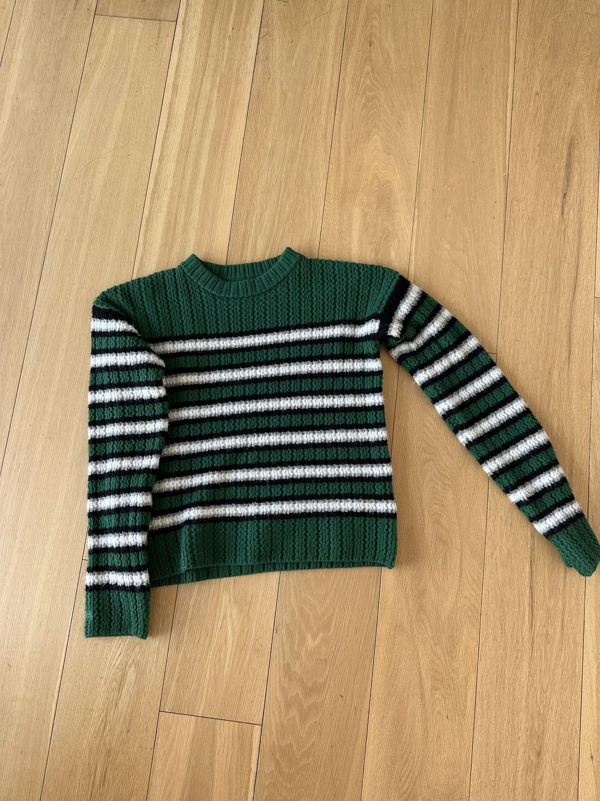 ERL ERL green striped sweater Size US M / EU 48-50 / 2 - 4 Thumbnail