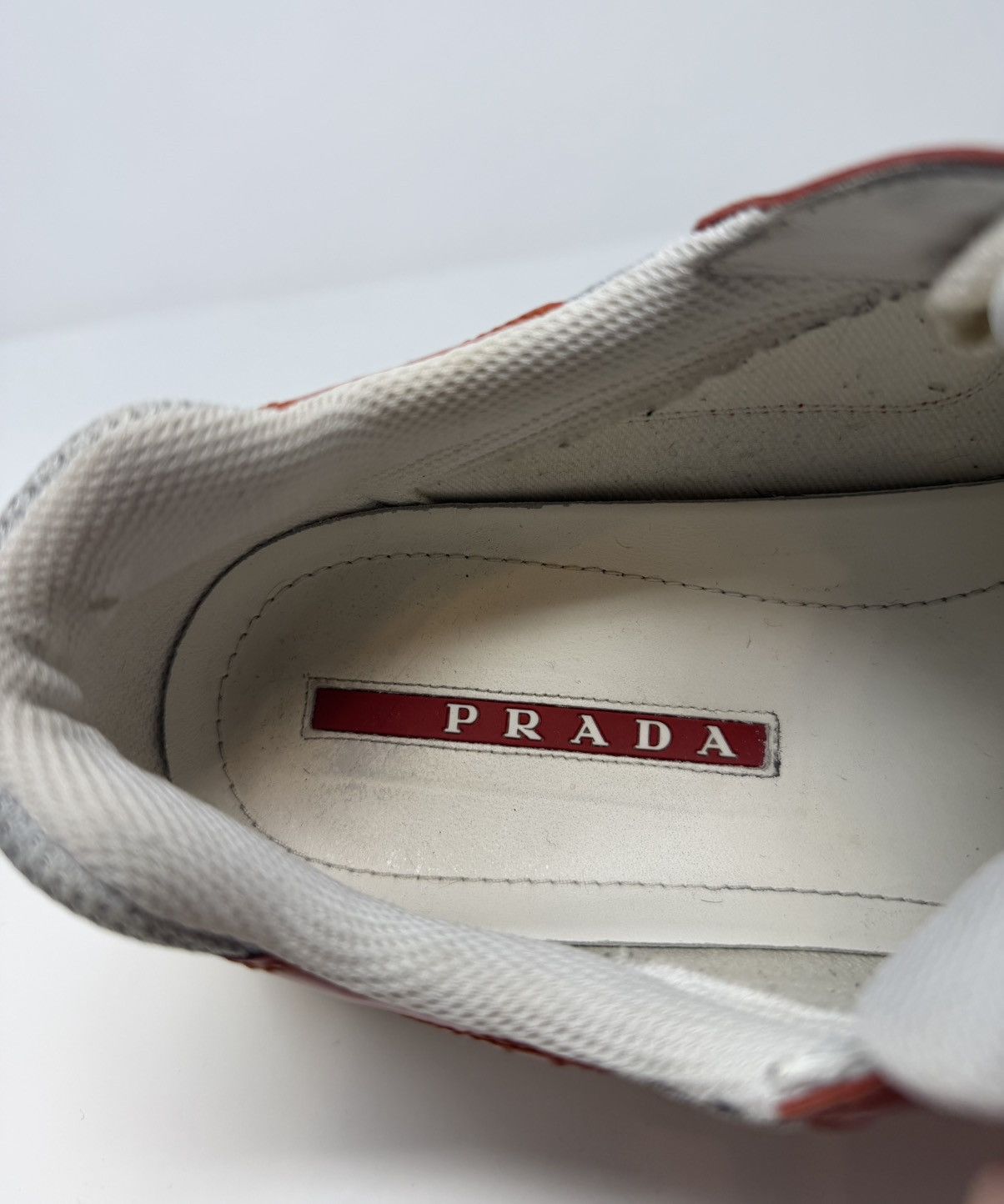 Prada Prada Americas Cup Sneaker Orange Size US 10 / EU 43 - 8 Thumbnail