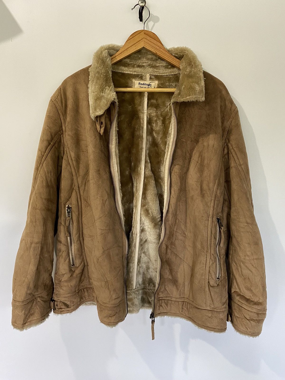 Japanese Brand Japanese Brand Raditage Leather Jacket Size US XL / EU 56 / 4 - 3 Thumbnail