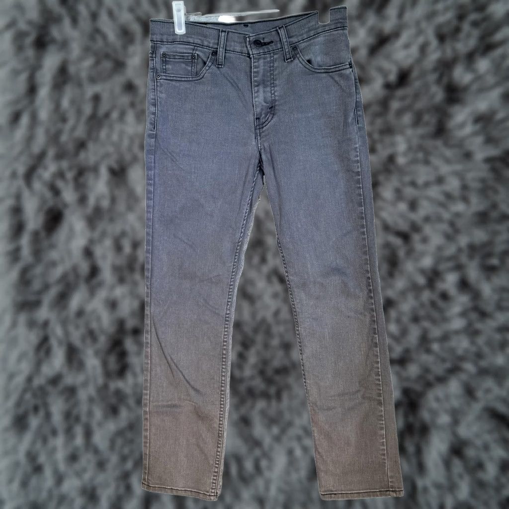 Levi's Levi's 511 Jeans Mens 29x30 Gray Slim Fit Stretch Denim Casual Modern Size US 29 - 1 Thumbnail