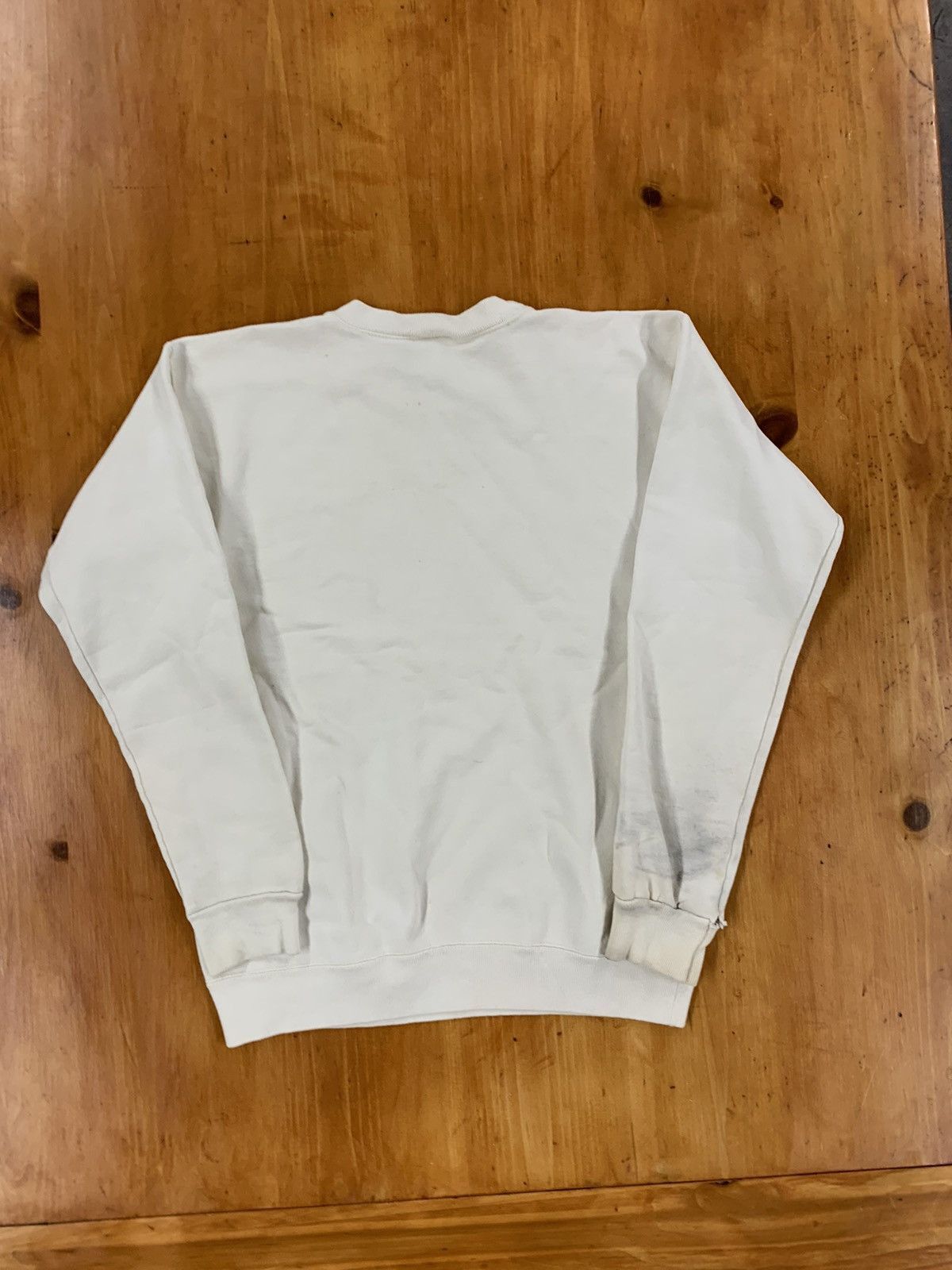 Vintage Vintage Crewneck 90s Tultex Blank White Crewneck Size US S / EU 44-46 / 1 - 1 Thumbnail