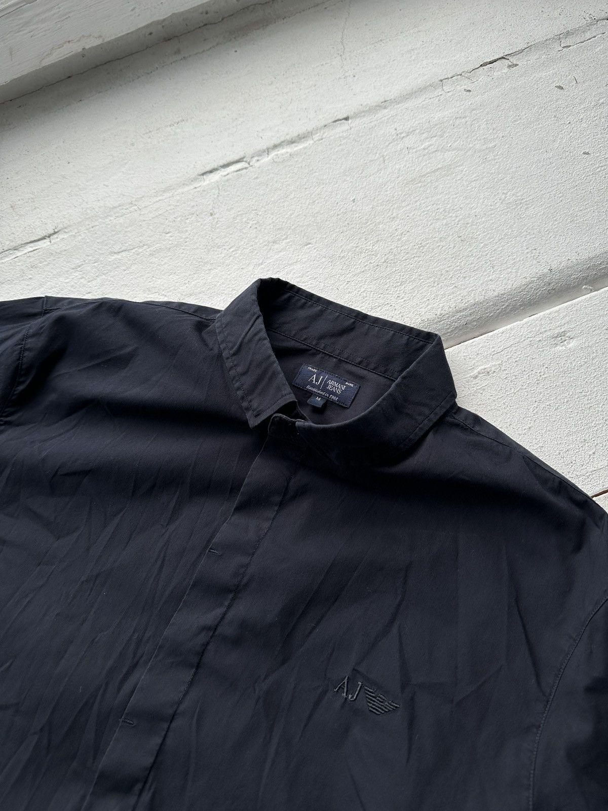 Armani RARE🚨 ARMANI JEANS VINTAGE SHIRT LUXURY BUTTON UP 90s Size US M / EU 48-50 / 2 - 4 Thumbnail