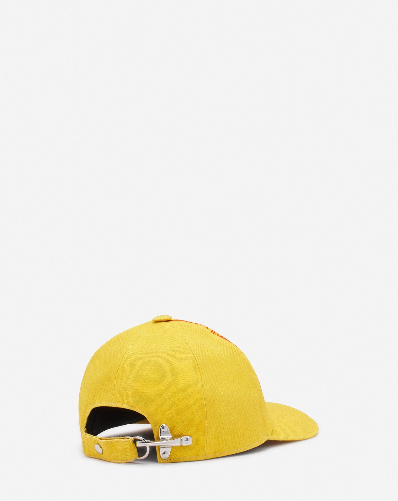 Lanvin o1mle0825 Size: 56cm Eagle Cotton Cap / Hat in Yellow Size ONE SIZE - 3 Thumbnail