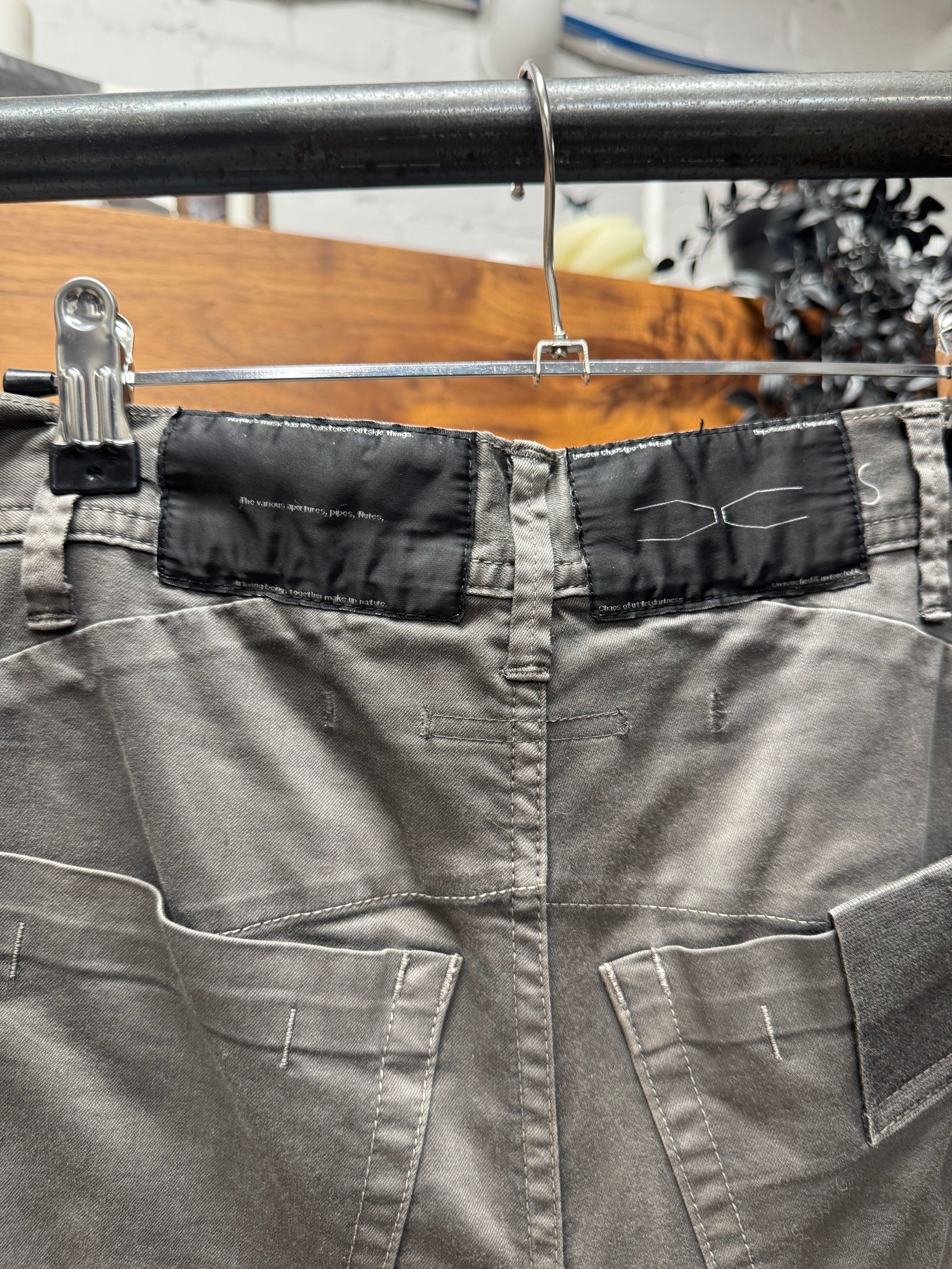 Julius SS2016 Julius 5oz J-Cut Darted Grey Slim Cut Pants Size US 31 - 5 Thumbnail