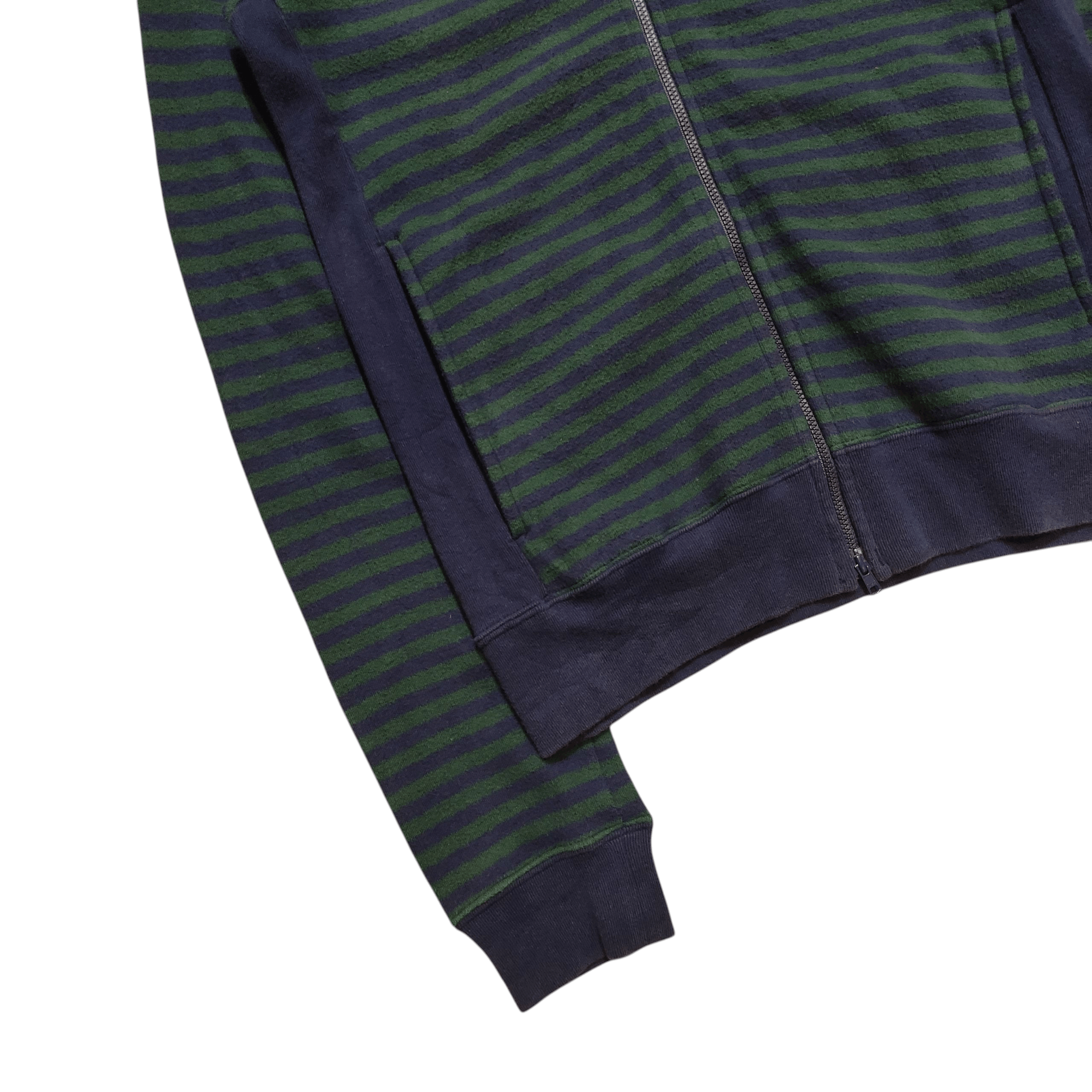 Blue Blue Japan Blue Blue striped sweatshirt Japanese Brand Size US S / EU 44-46 / 1 - 6 Thumbnail