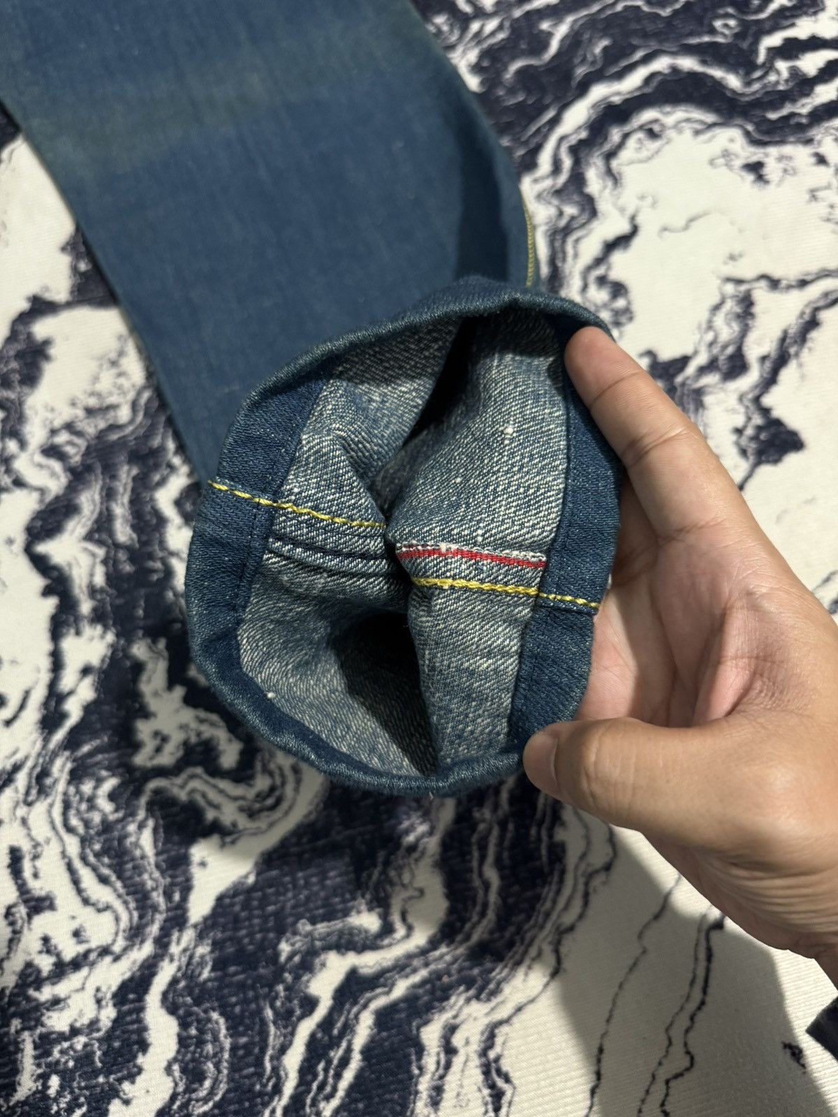 Japanese Brand Sabi sabi deluxe japanese brand jeans Size US 29 - 5 Thumbnail