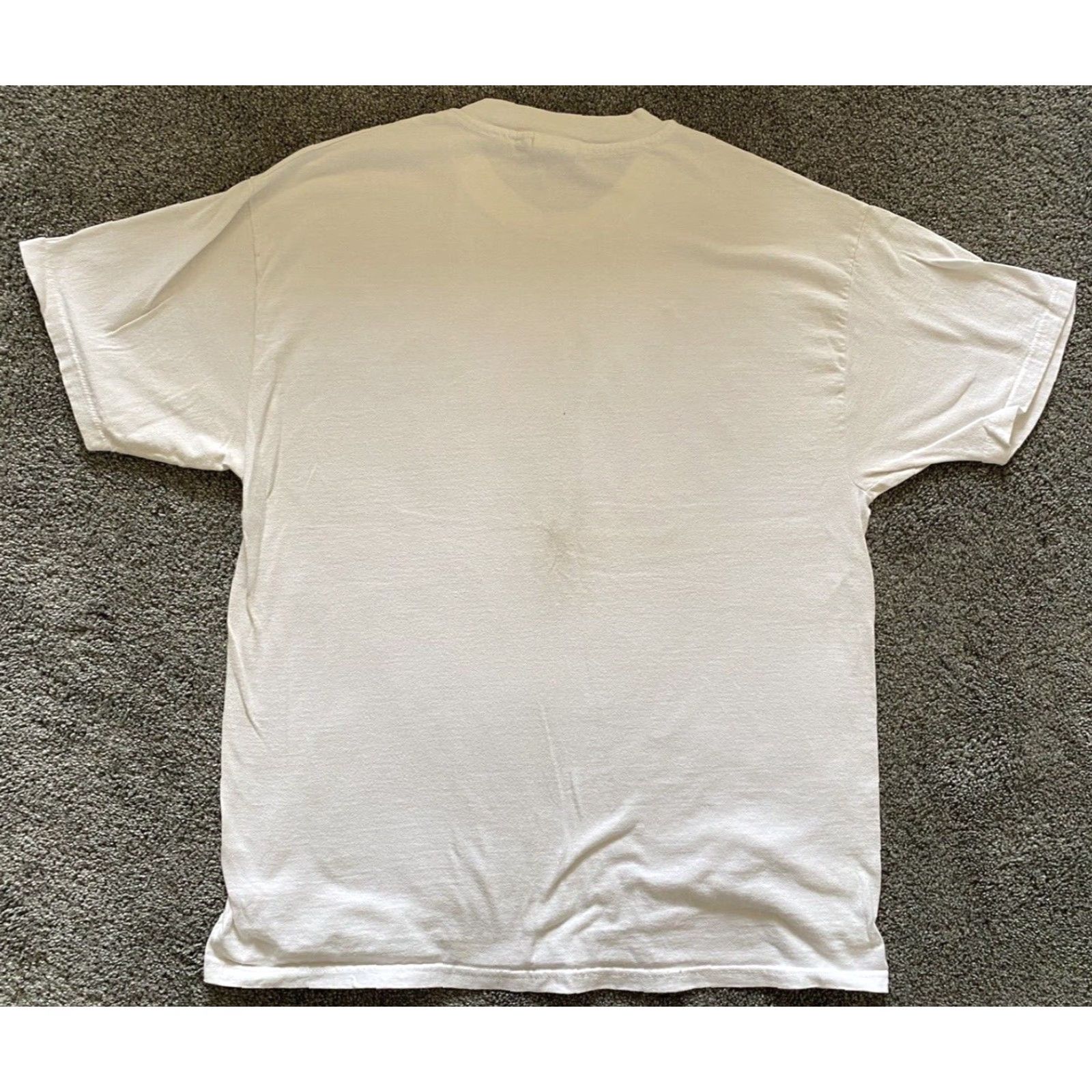 Hanes VINTAGE Hanes Beefy T-Shirt Hawaii Flowers White XL Adult Short Sleeve Men's 46-48 Size US XL / EU 56 / 4 - 2 Thumbnail