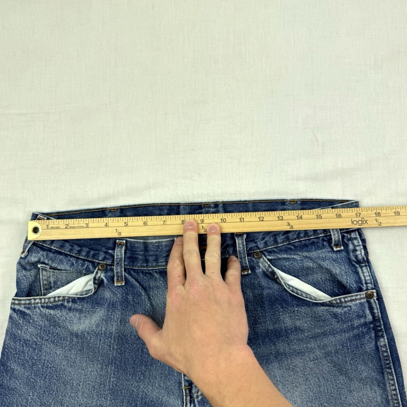 Dickies VINTAGE Dickies Jeans Men 34x30 Relaxed Fit Blue 90s Y2K Hipster Workwear Jeans Mens Size US 34 / EU 50 - 5 Thumbnail