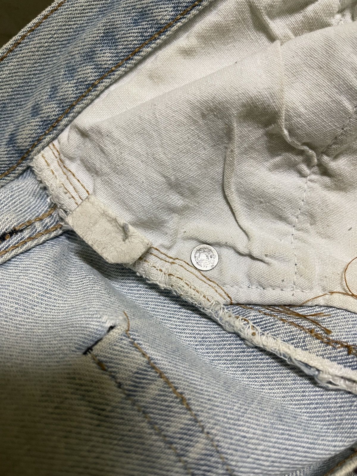 Levi's × Vintage Vintage 70s Levis 501 Redline #6 Selvedge Size US 27 - 19 Thumbnail