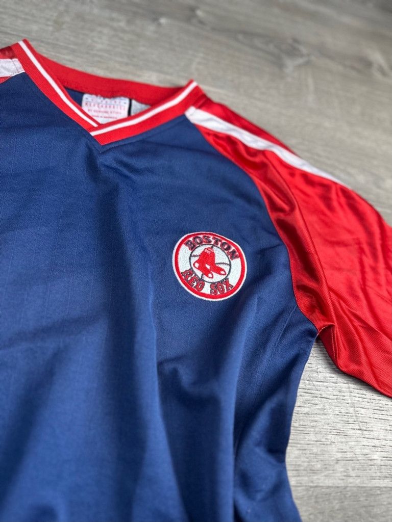 MLB VINTAGE Boston Red Sox T-Shirt YOUTH XL Navy/Red Size US S / EU 44-46 / 1 - 3 Thumbnail