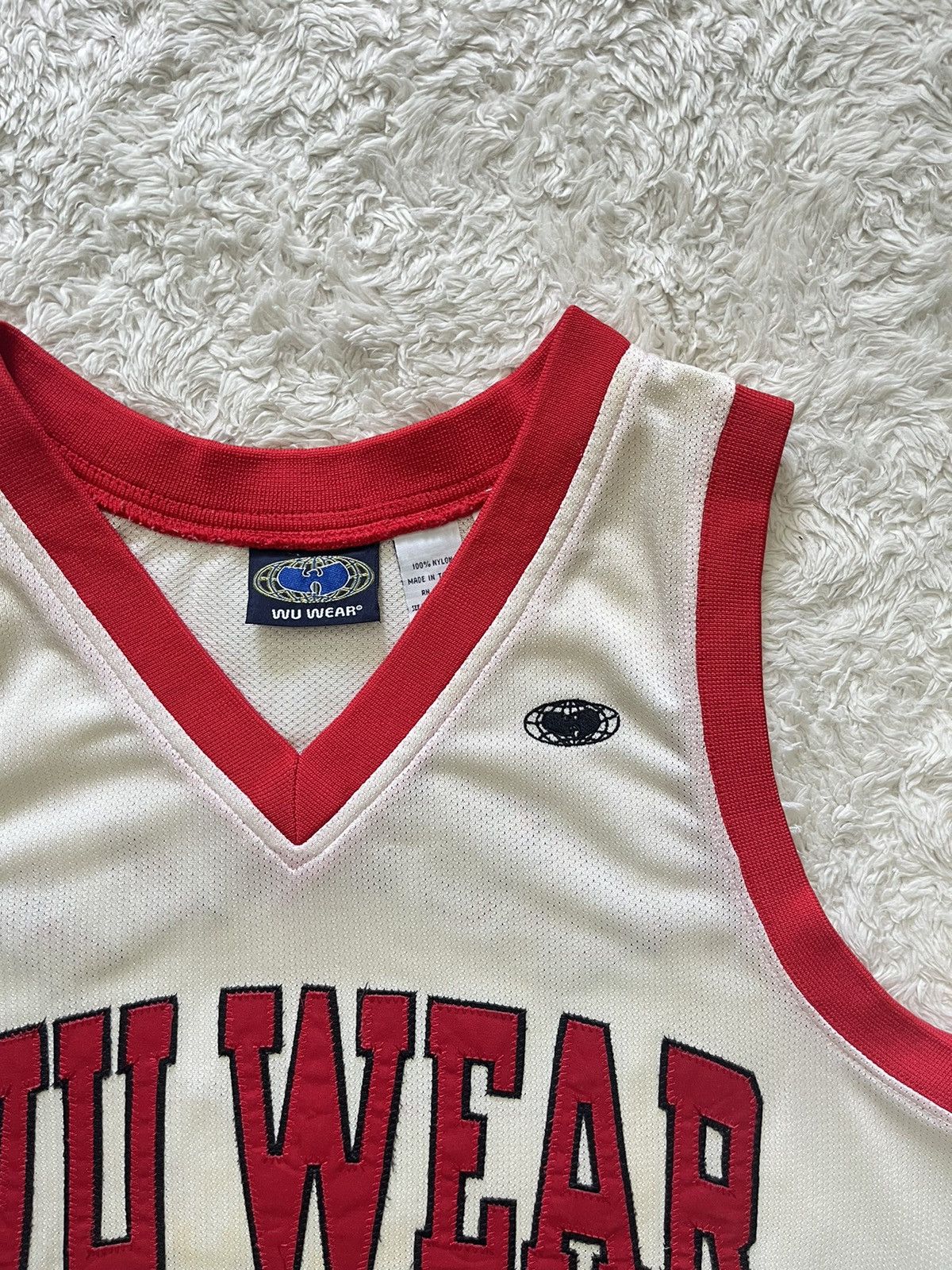 Wu-Tang Clan vintage 90's wutang "wu wear 36" mesh basketball jersey Size US XL / EU 56 / 4 - 3 Thumbnail