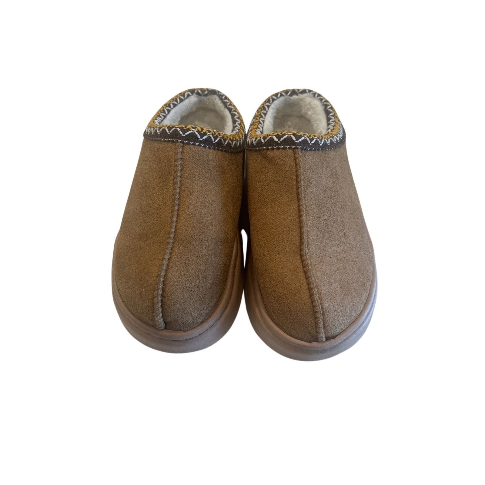 Homemade HOME Suede Faux Slippers 6.5 Size US 6.5 / IT 36.5 - 1 Thumbnail