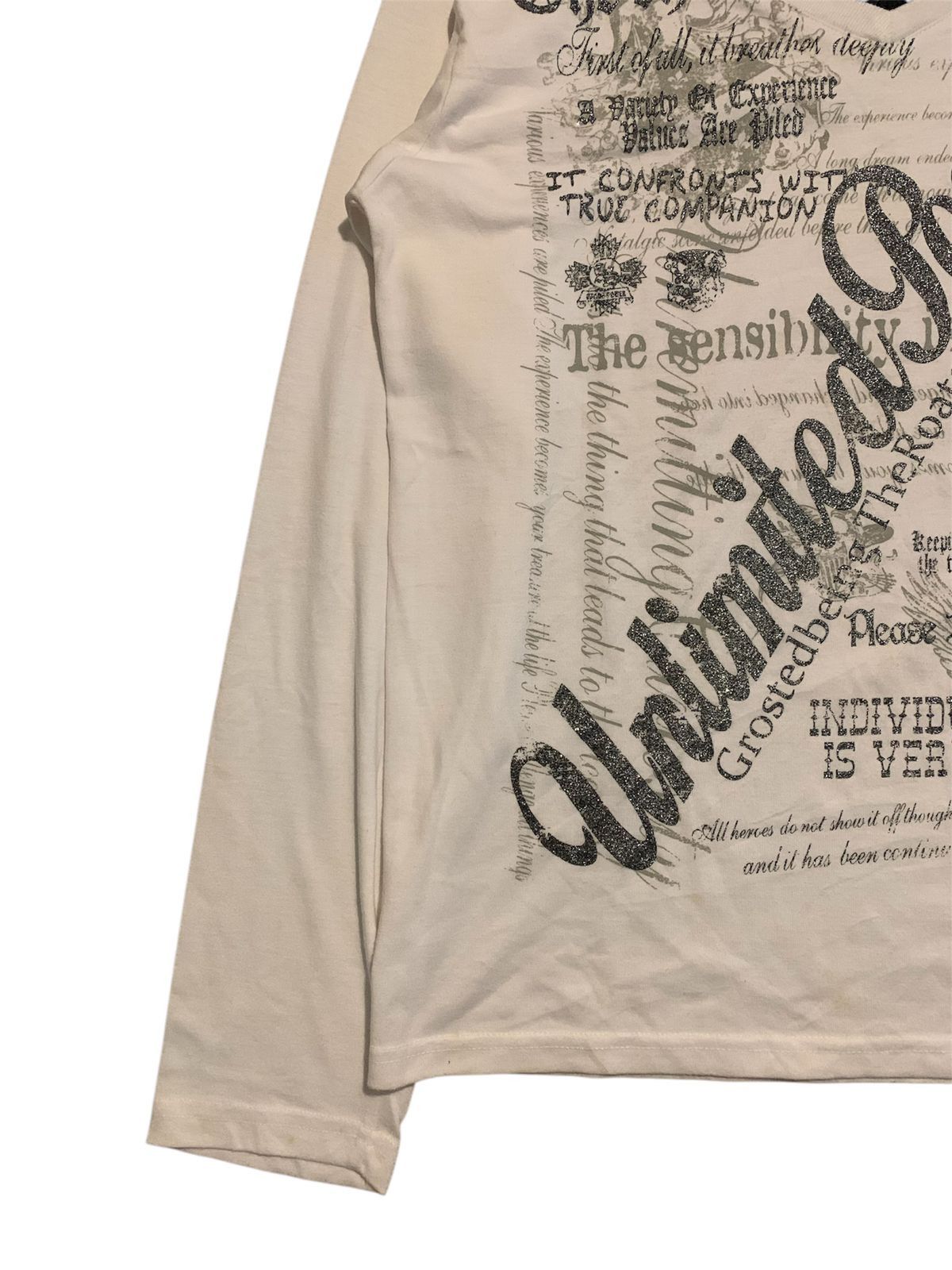 14th Addiction × Hysteric Glamour × If Six Was Nine 2000s japanese poem long sleeve ifsixwasnine vikeistyel Size US M / EU 48-50 / 2 - 5 Thumbnail