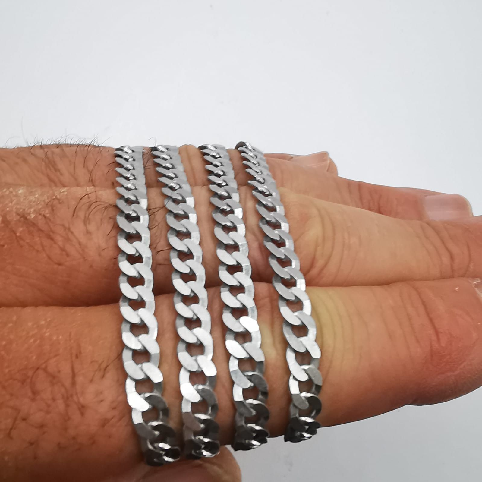 Vintage Jewelry Chain,925 Sterling Silver,Signed 18,65g