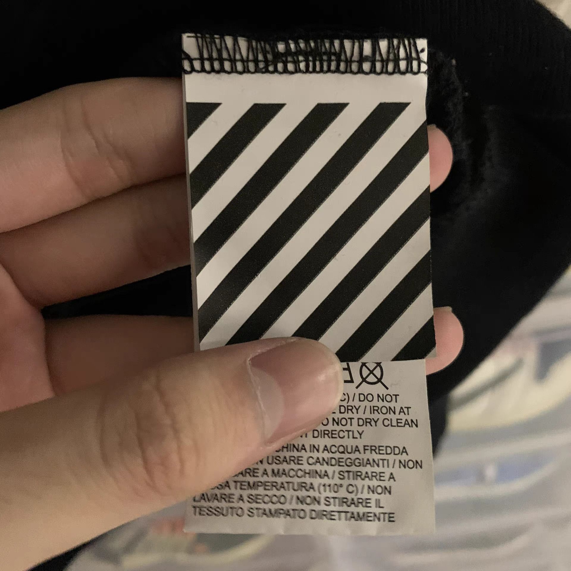 Off-White Off White Yellow Caution Hoodie OS XS Size US XS / EU 42 / 0 - 6 Thumbnail