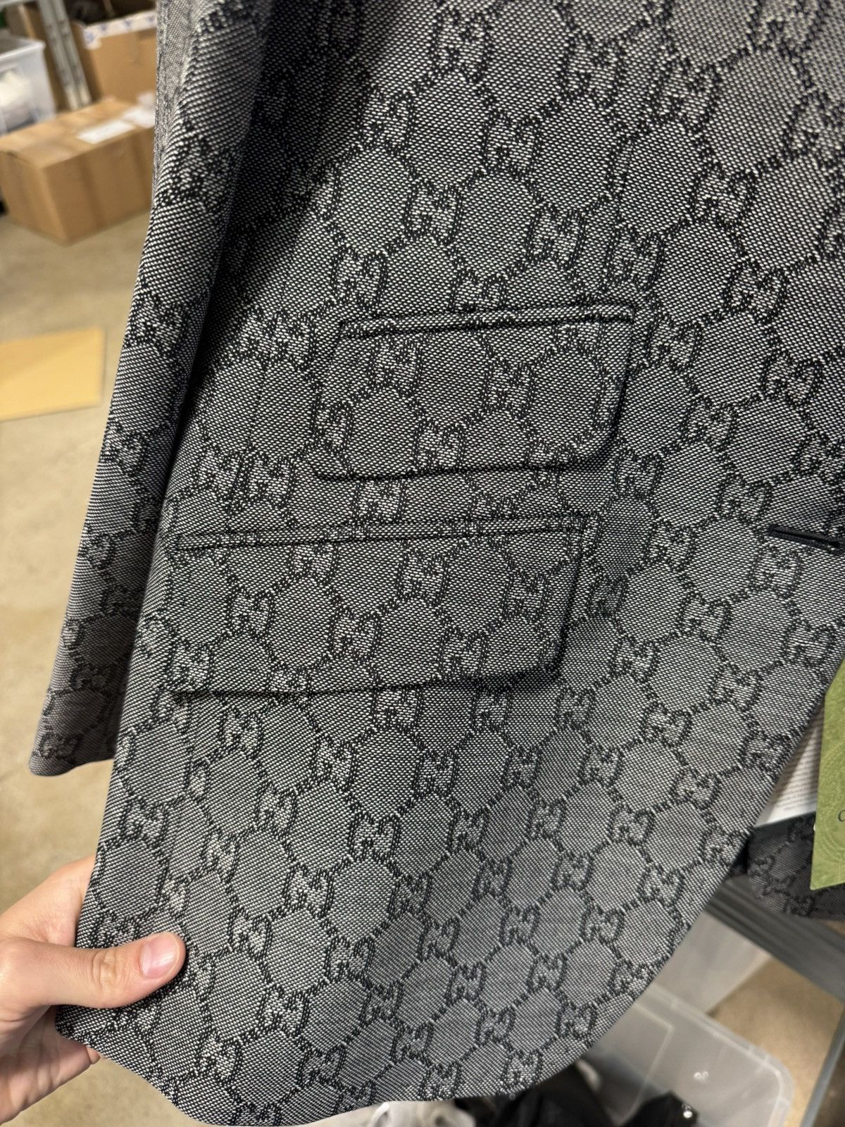 Gucci Gucci GG Wool Blazer Jacket NEW 3800$ Size M / US 6-8 / IT 42-44 - 3 Thumbnail