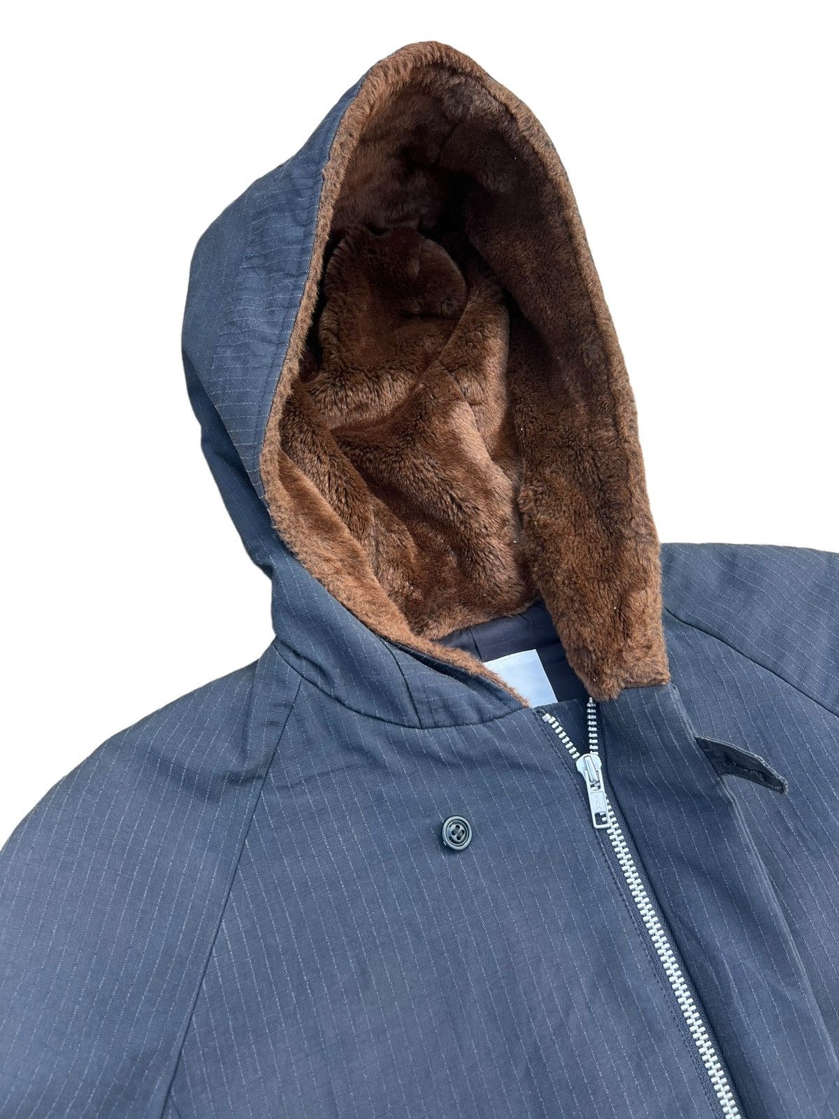 Issey Miyake Vintage IM I.S. Sunao Kuwahara Ripstop Lined Hoodie Jacket Size US S / EU 44-46 / 1 - 13 Thumbnail