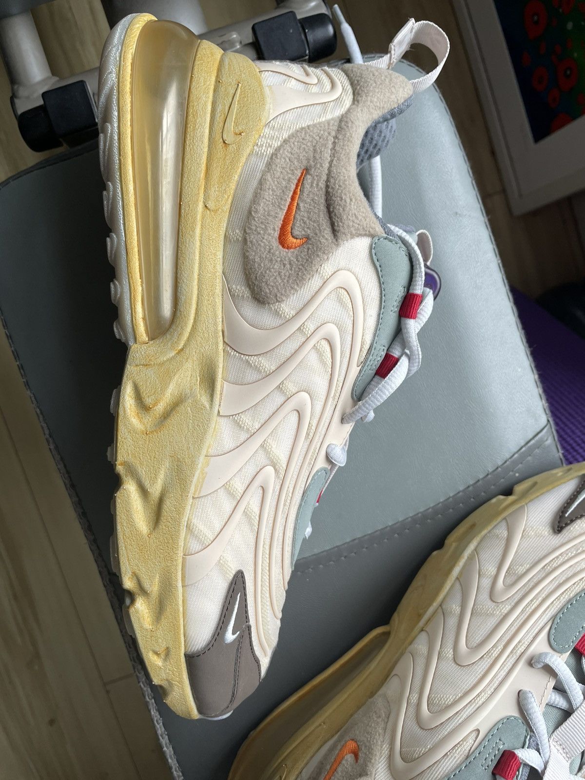 Nike × Travis Scott Nike 270 react X Travis Scott - cactus jack Size US 10 / EU 43 - 18 Thumbnail