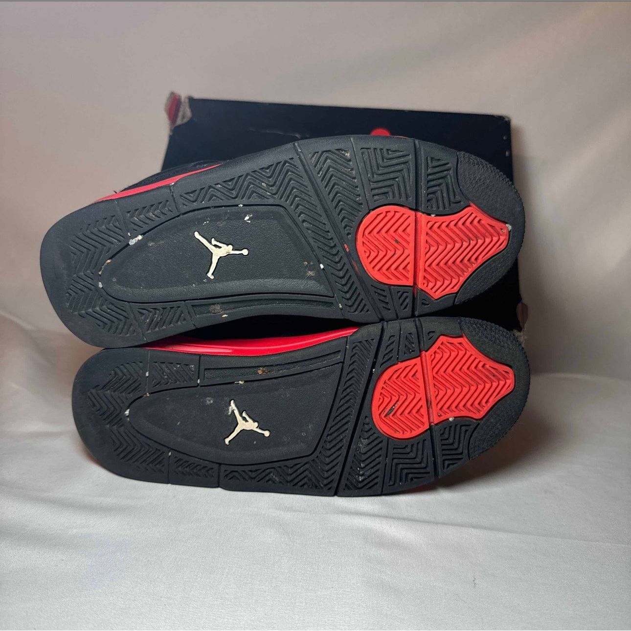 Jordan Brand × Nike Size 6 - Nike Air Jordan 4 Retro GS Red Thunder Men's Shoes Size US 6 / EU 39 - 6 Thumbnail