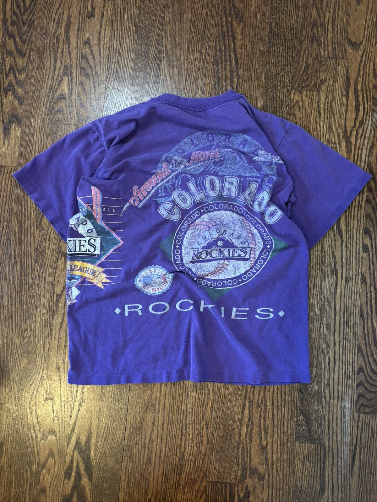 Salem Sportswear Vintage 90s Rockies Tee Size US L / EU 52-54 / 3 - 5 Thumbnail