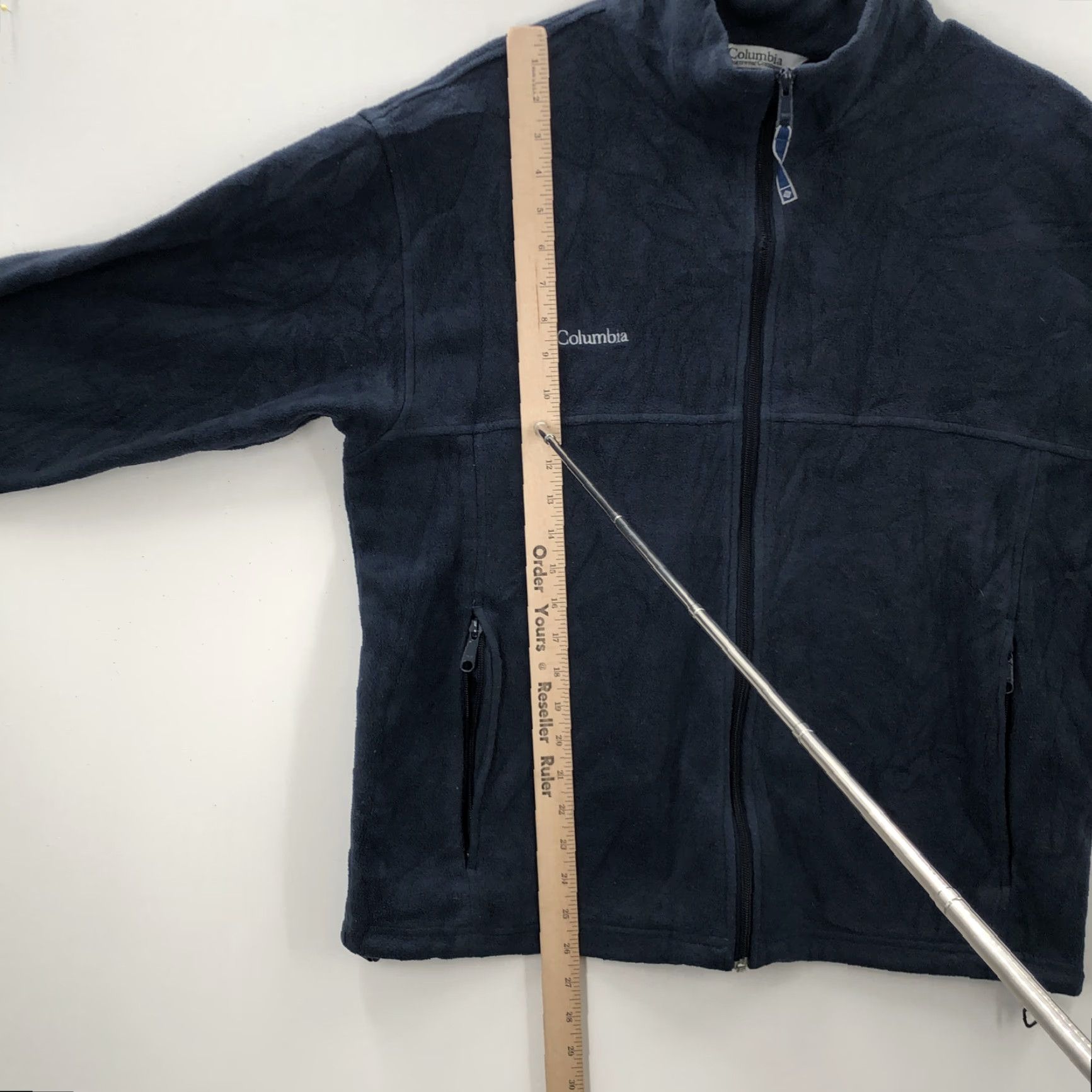 Vintage Columbia Jacket Mens Blue Steens Mountain Fleece Full Zip XL Long Sleeve Winter Casual Regular Size US XL / EU 56 / 4 - 3 Thumbnail
