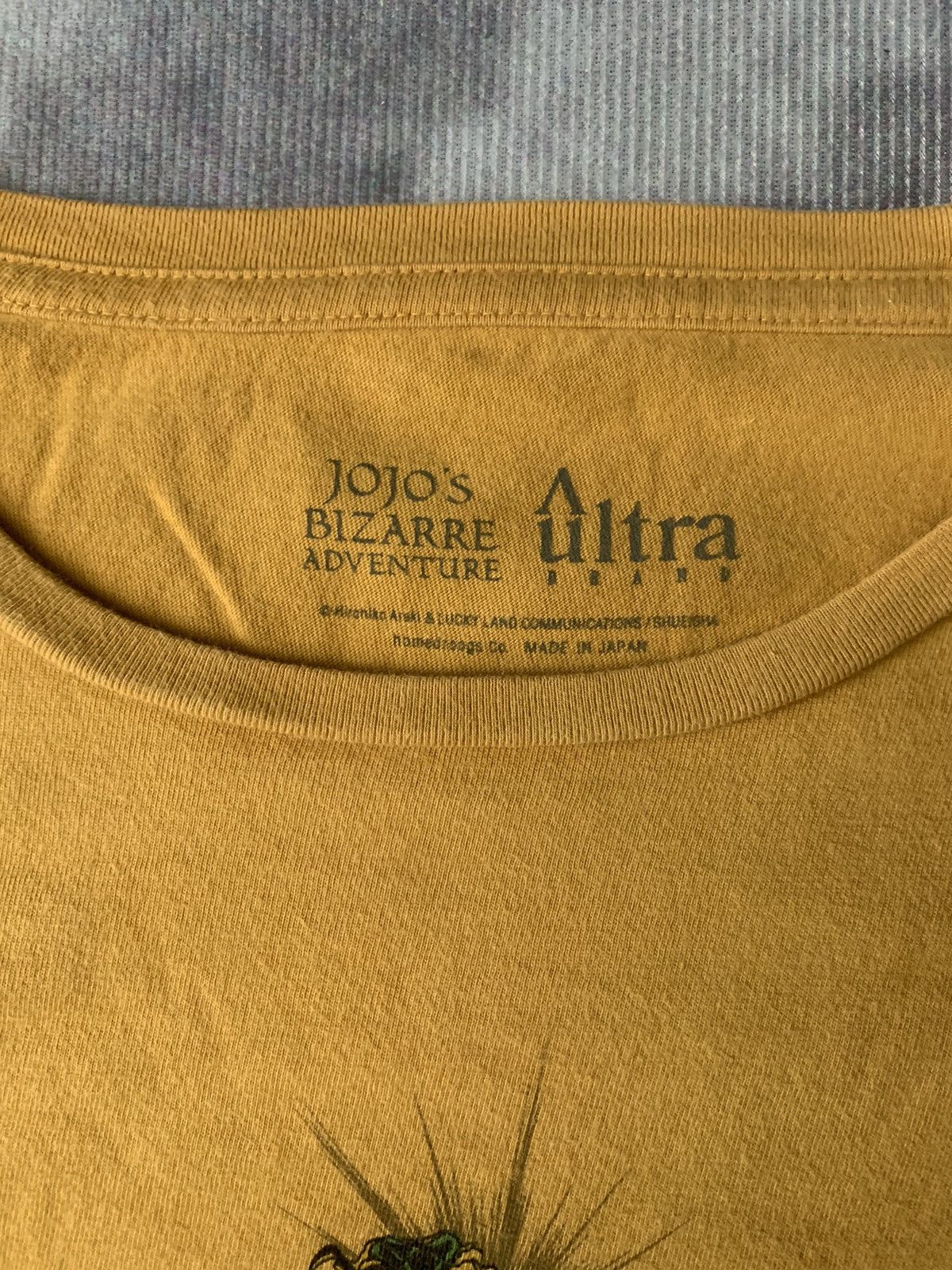 Anime JOJO'S BIZARRE ADVENTURE DIO BRANDO AULTRA BRAND JAPAN TEE Size US L / EU 52-54 / 3 - 4 Thumbnail