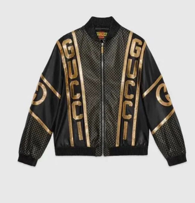 Gucci Gucci Dapper Dan Limited Edition Leather Jacket-2506 Size US M / EU 48-50 / 2 - 8 Thumbnail