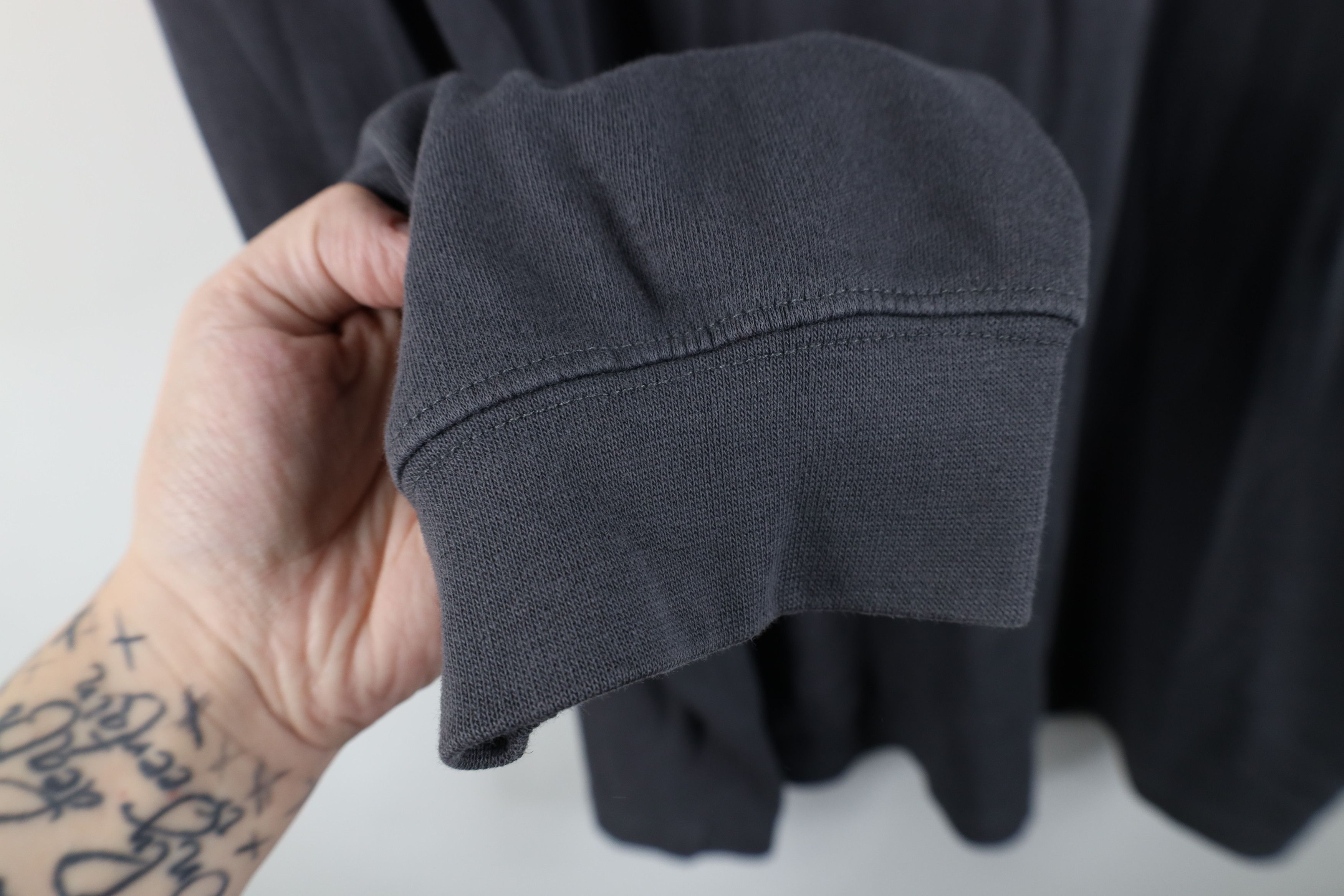 Vintage Vintage 90s Streetwear Long Sleeve Turtleneck T-Shirt Gray Size US XXL / EU 58 / 5 - 8 Thumbnail