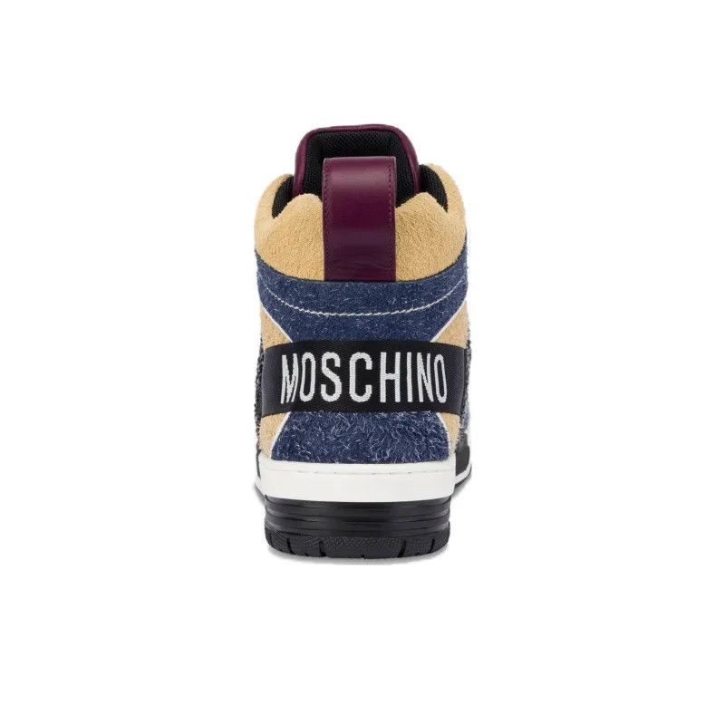 Moschino o1y0225 Hi-Top Sneakers in Multicolor Size US 10 / EU 43 - 3 Thumbnail