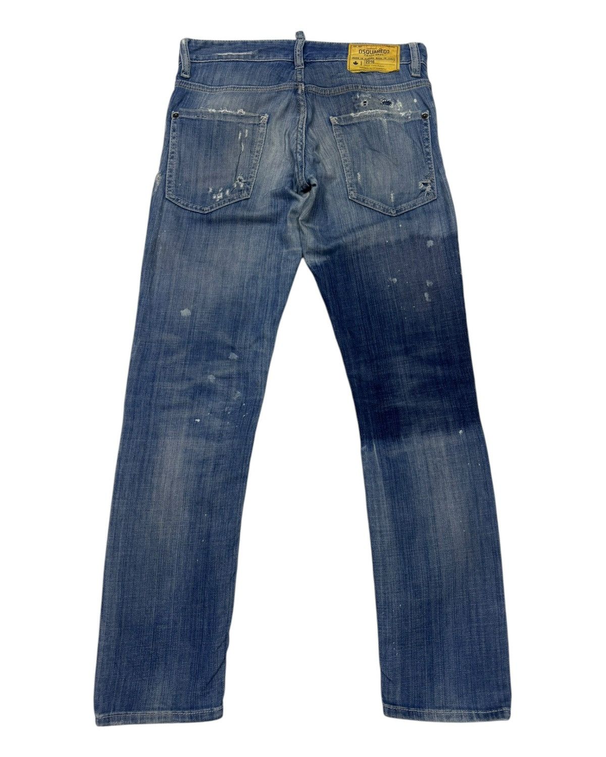 Dsquared2 Dsquared2 Patchwork Boro Distressed Denim Jeans Size 30" / US 8 / IT 44 - 3 Thumbnail
