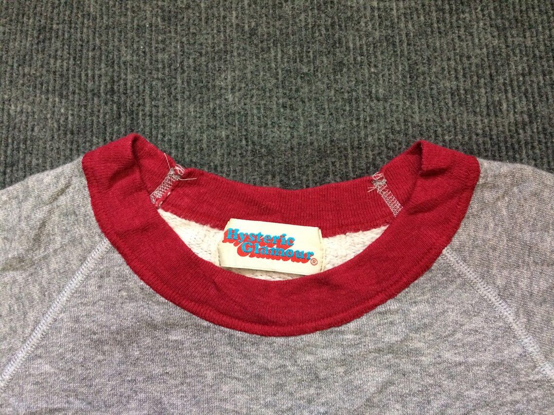 Hysteric Glamour × Japanese Brand × Vintage Vtg Hysterics Glamour Japan Punk Jumper Sweatshirt Size US M / EU 48-50 / 2 - 3 Thumbnail