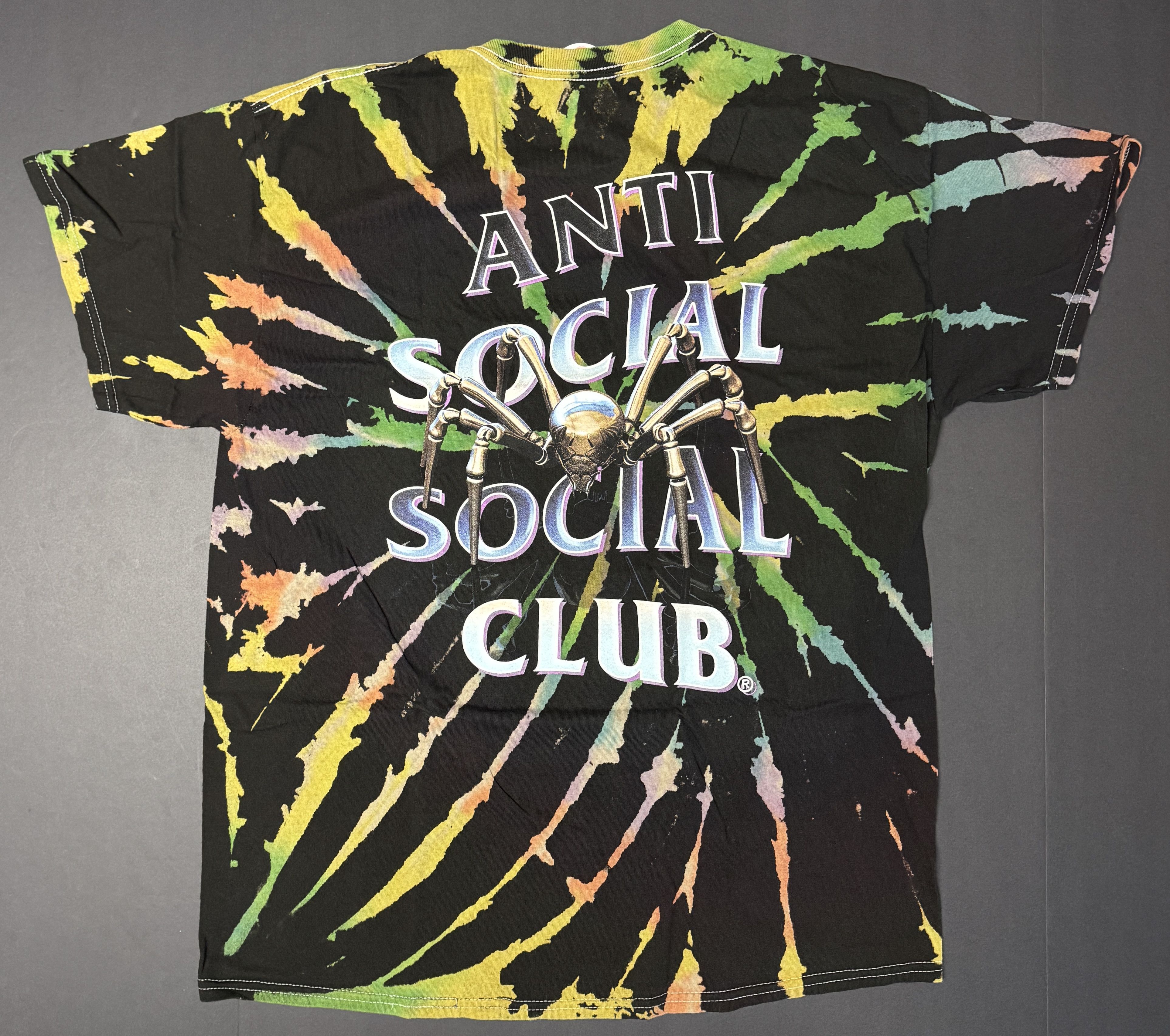 Anti Social Social Club Anti Social Social Club Crawling Tie-Dye Tee Size US XL / EU 56 / 4 - 1 Thumbnail