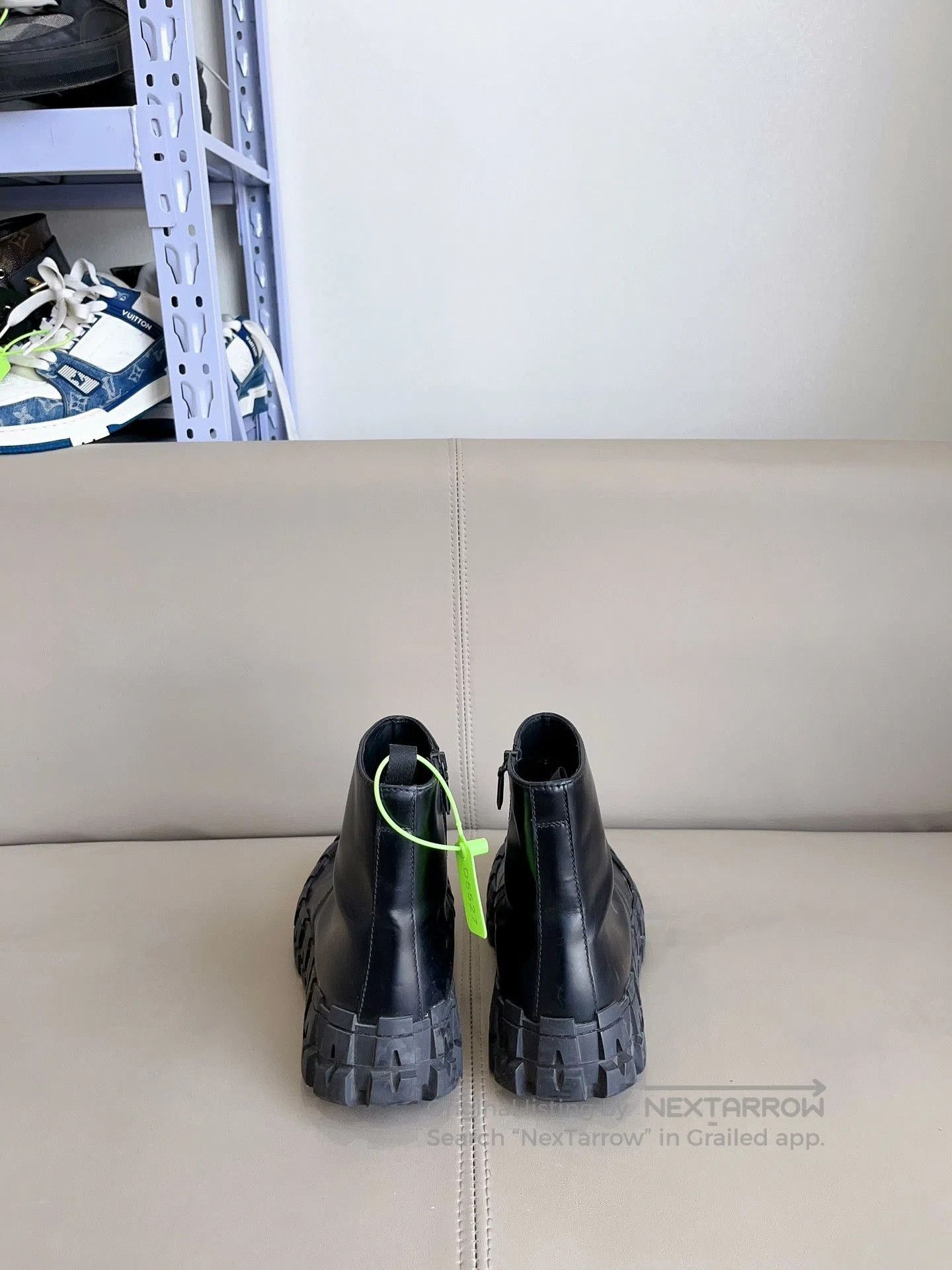 Prada Prada High-Top Tire Derby Shoes 41. Size US 8 / EU 41 - 2 Thumbnail