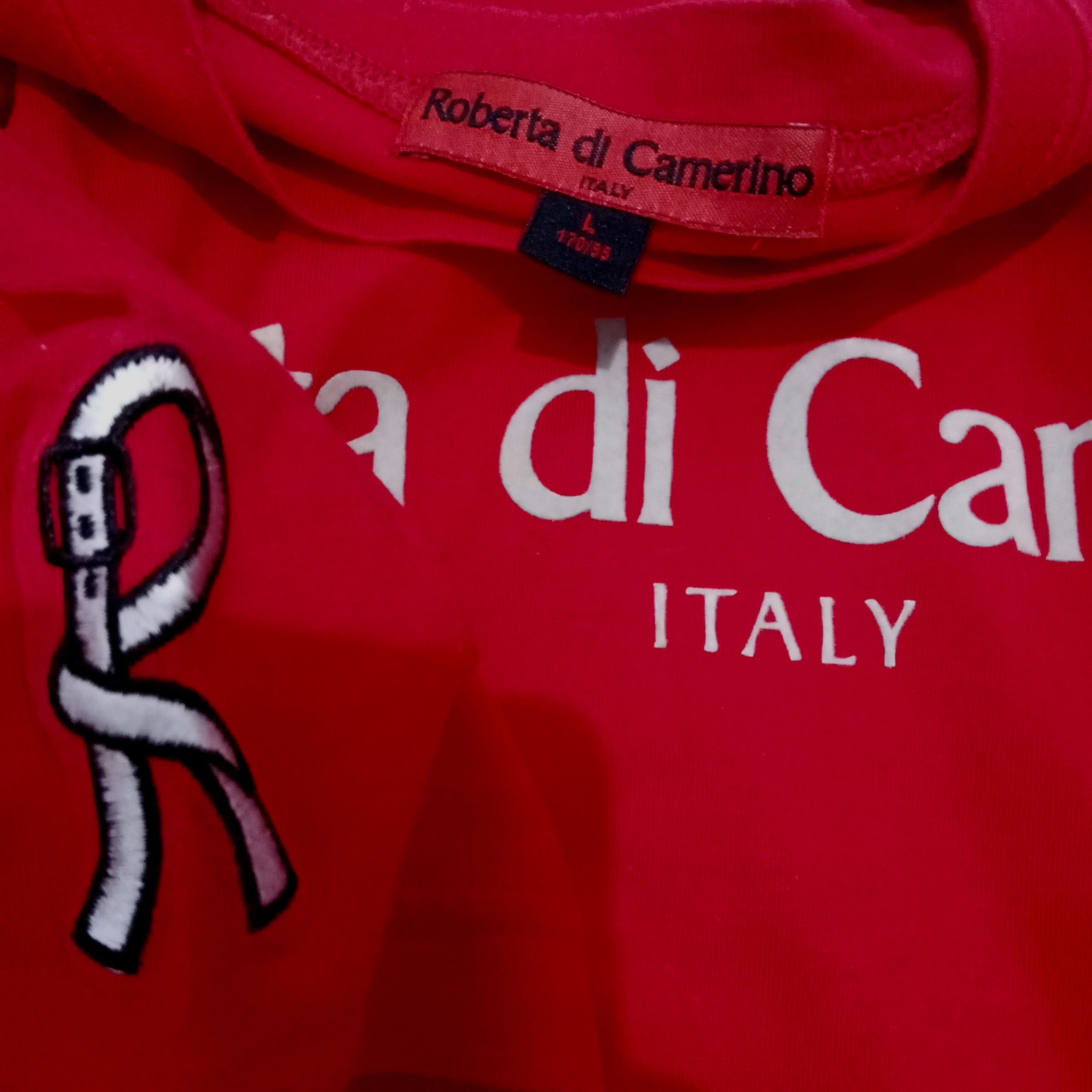 Roberta di Camerino Roberta di Camerino red T-shirt Size US L / EU 52-54 / 3 - 7 Thumbnail
