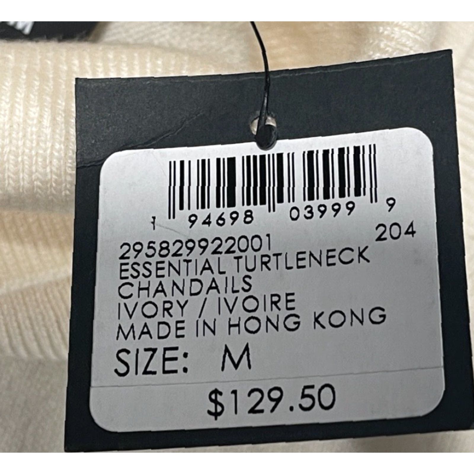 Club Monaco CLUB MONACO Wool Turtle Neck Sweater Womens Size M Ivory Size M / US 6-8 / IT 42-44 - 5 Thumbnail