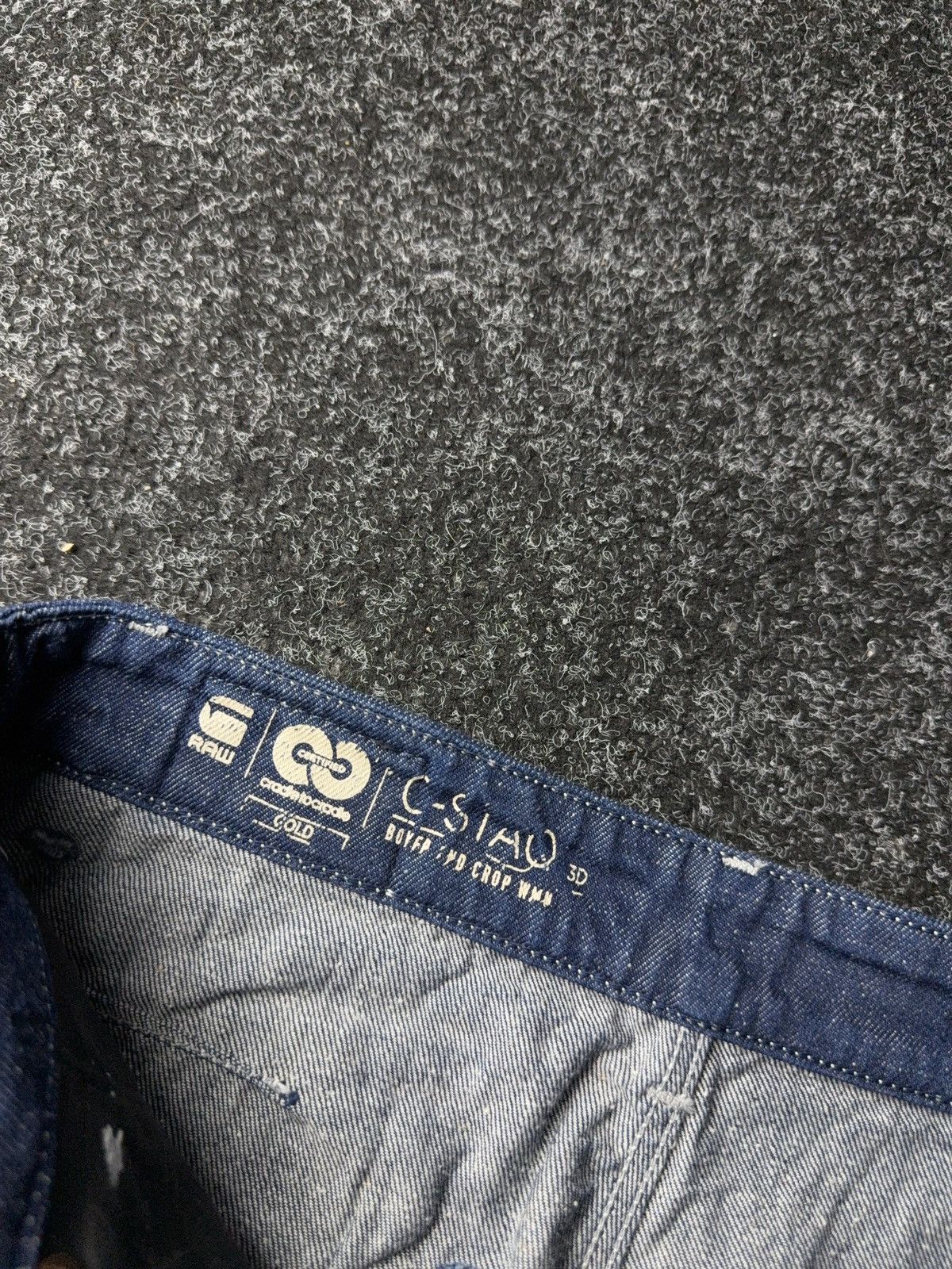 G-Star Vintage 00s Style G Star Raw denim pants jeans Y2K Size 29" - 7 Thumbnail