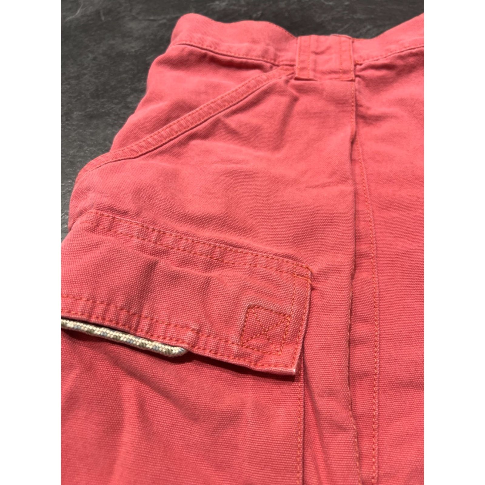 Vintage Columbia PFG Swim Trunks Mens L Red 7L Salmon Light Red Omni-Shade Fishing Short Trunks Men Swim Bottoms Size US 33 - 5 Thumbnail