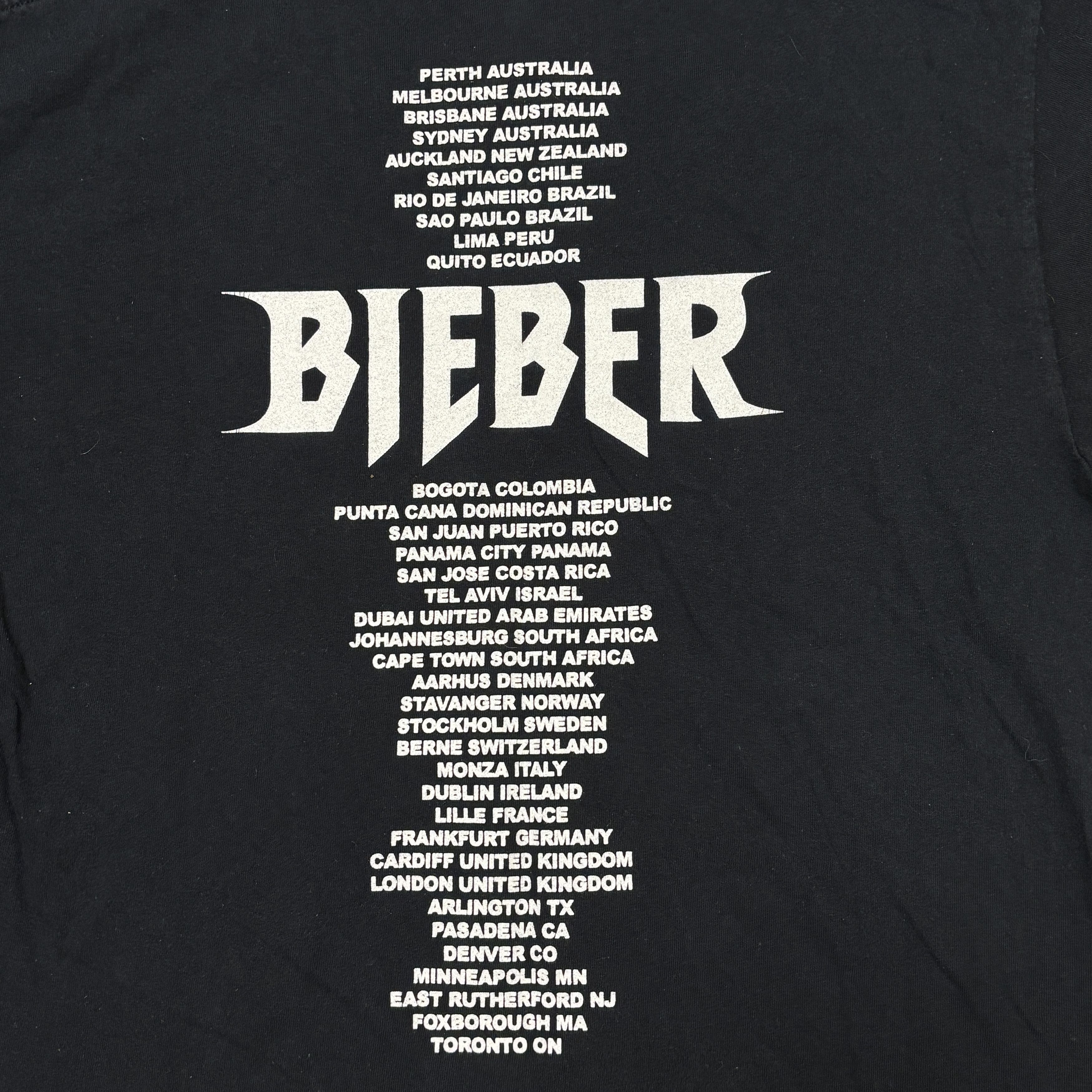Band Tees Justin Bieber Shirt Tour Concert Merch Band Tee Size US L / EU 52-54 / 3 - 10 Thumbnail