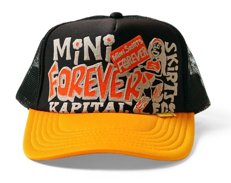 Kapital kapital LEGS MiNi SKiRTs FOREVER truck cap hat trucker Size ONE SIZE - 6 Thumbnail