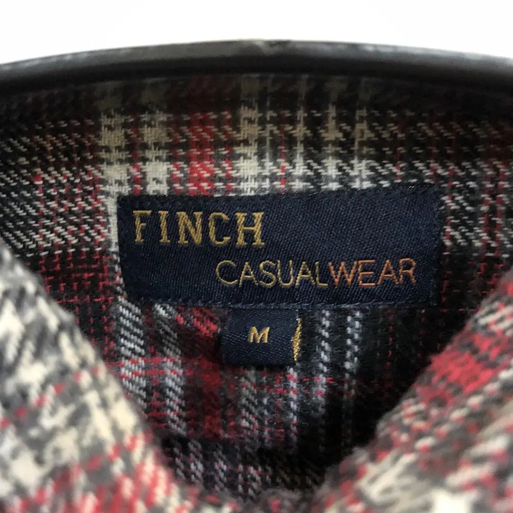 Flannel × Vintage Vintage Finch Plaid Tartan Flannel Shirt 👕 Size US S / EU 44-46 / 1 - 3 Thumbnail