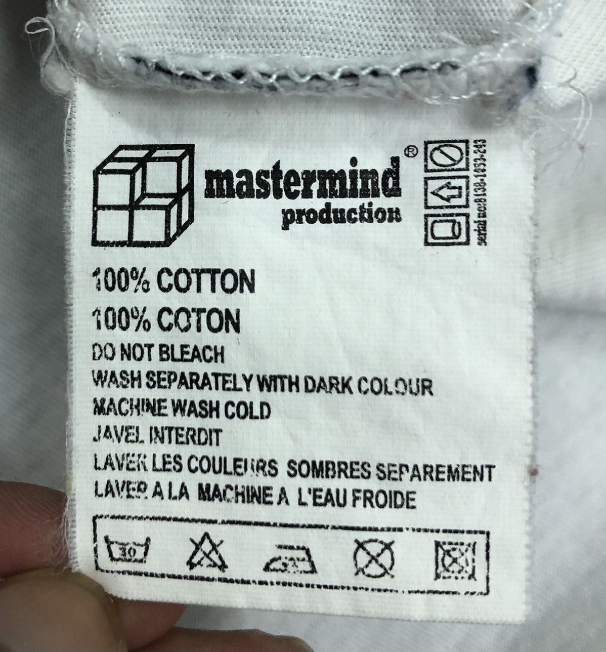 Mastermind Production Mastermind Production The Origina Exclusive Design Shirt Size US M / EU 48-50 / 2 - 9 Thumbnail