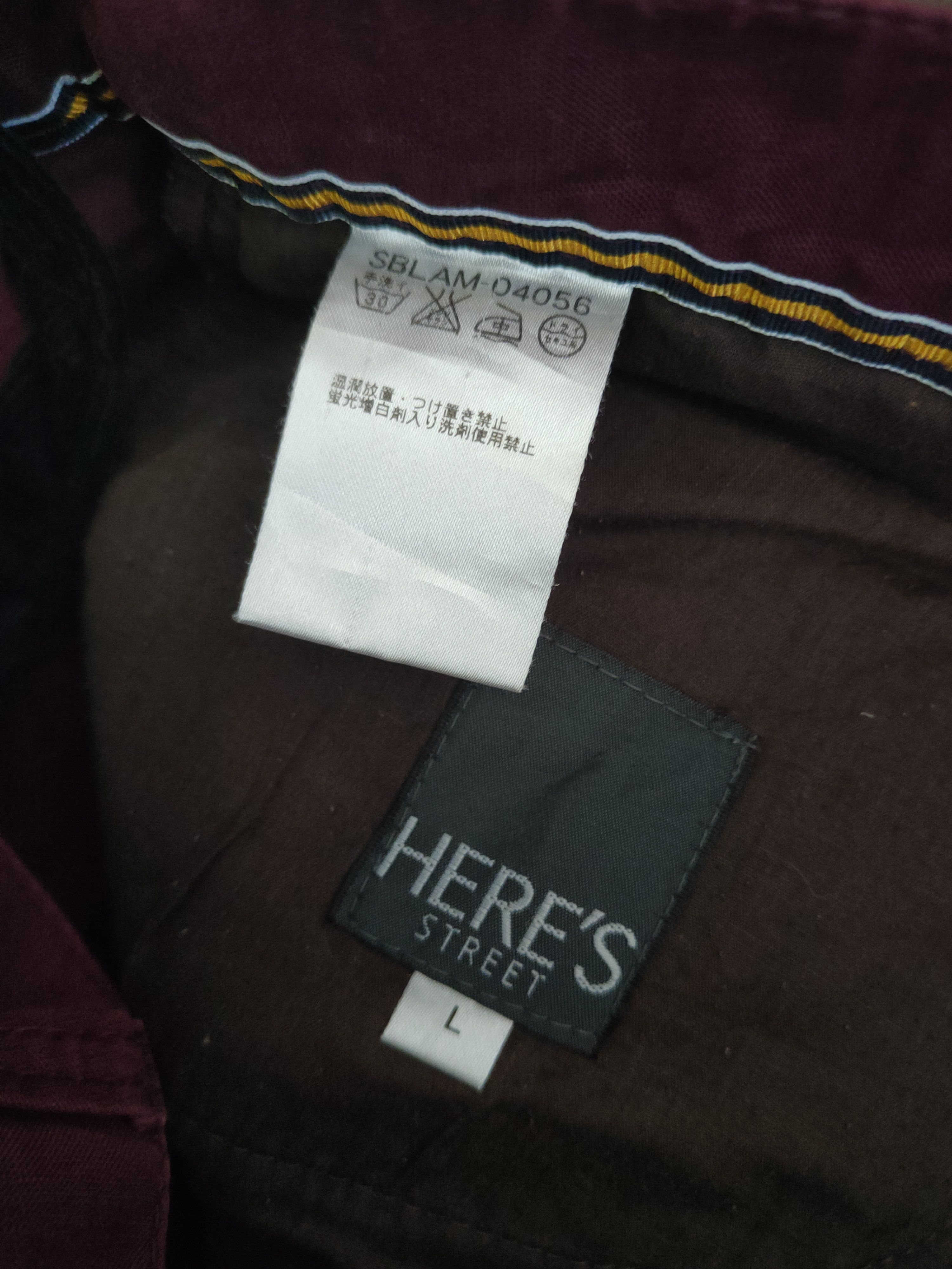 Japanese Brand DL Here's Street Purple Multipocket Cargo Pants #46-402 Size US 32 / EU 48 - 12 Thumbnail