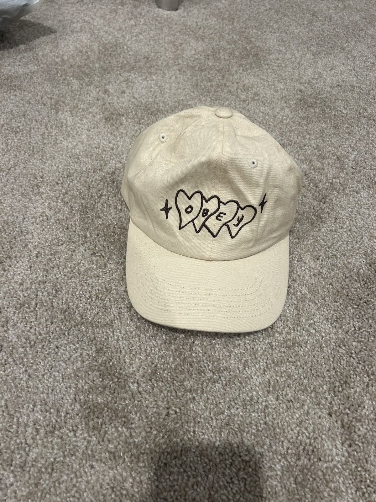 Obey OBEY Beige hat Size ONE SIZE - 1 Thumbnail