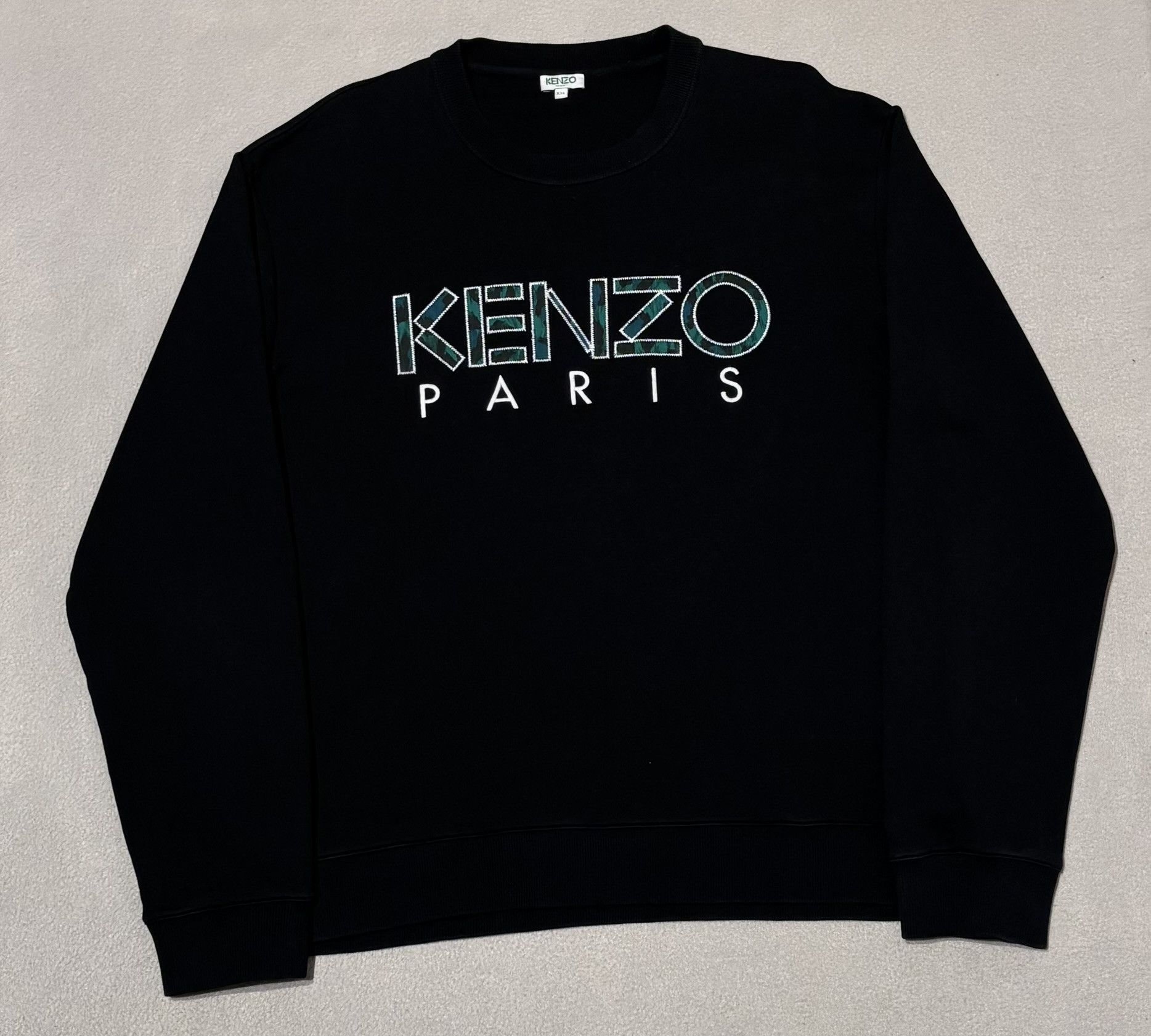 Kenzo Kenzo Paris Black sweatshirt size XXL Size US XXL / EU 58 / 5 - 5 Thumbnail
