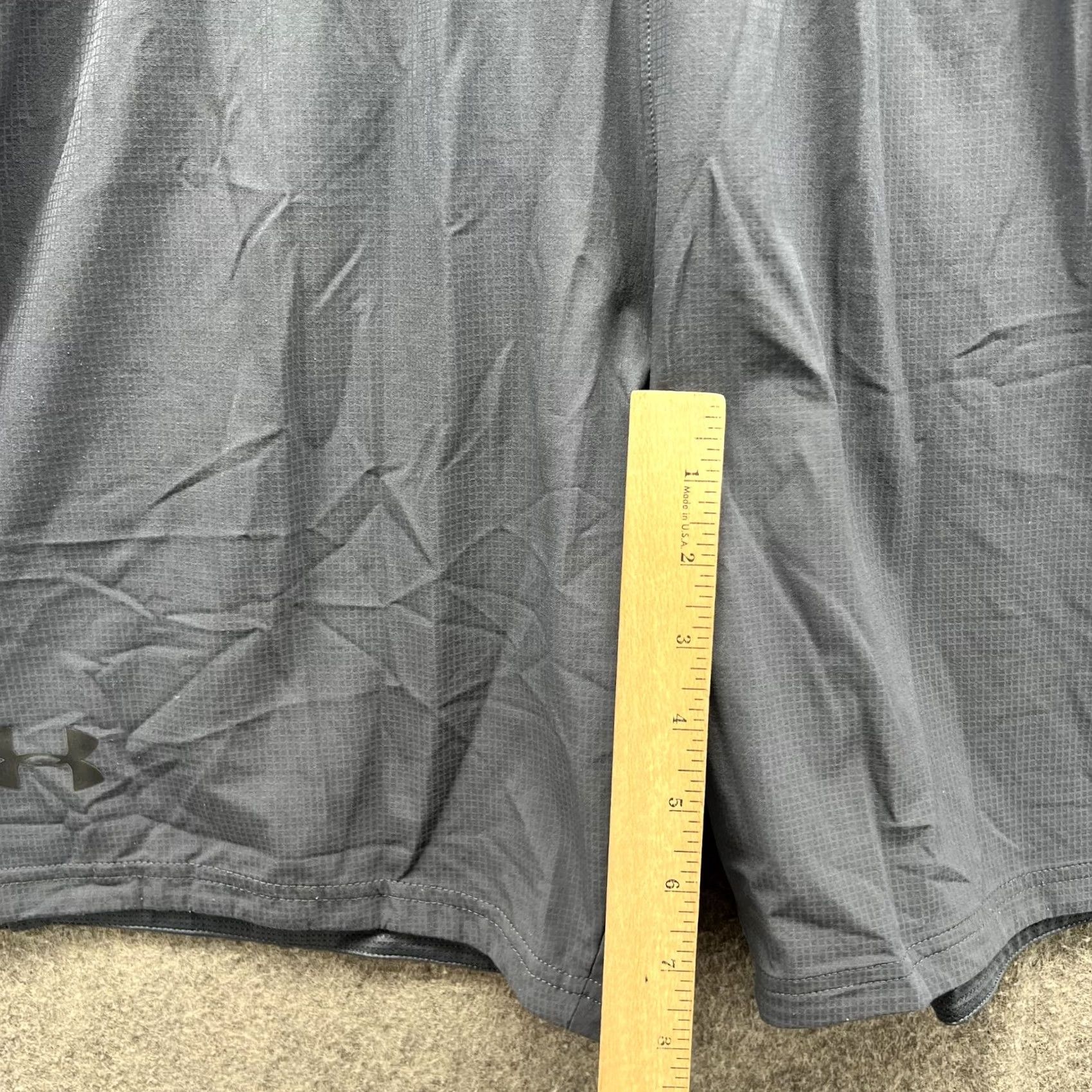 Under Armour Under Armour Shorts Mens XL Gray HeatGear Fitted Running Athletic 8 Inseam Size US 36 / EU 52 - 5 Thumbnail